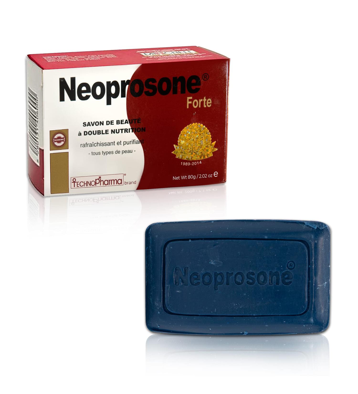 Neoprosone Skin Brightening Soap 2.02 oz - Fade Dark Spots on Body, Knees, Face, Armpits - Buy Online on GoSupps.com