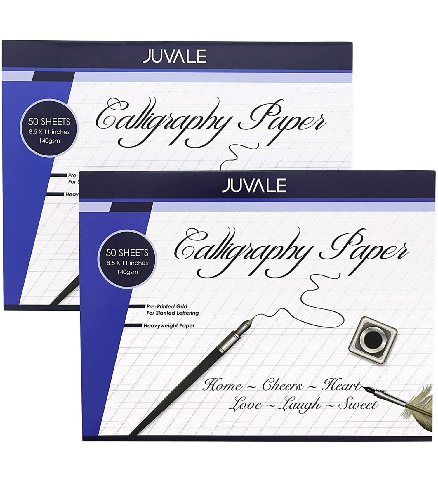 Calligraphy Paper Pad (2 Pack  50 Sheets) - Buy Online on GoSupps.com