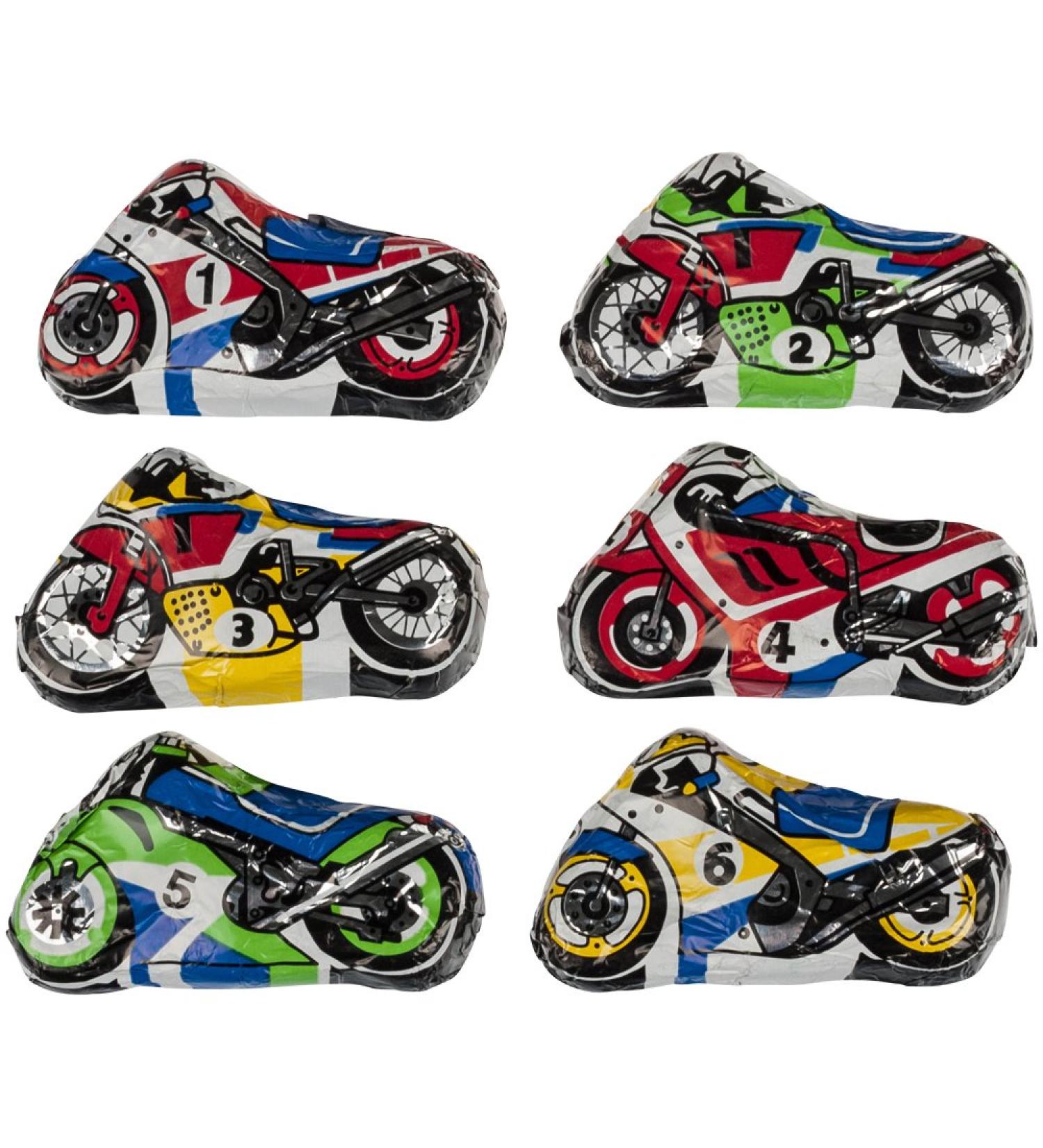 Delicious Motorcycle Chocolate Set - 6 Fine Milk Chocolate Treats (6 x 15g) | Perfect Gift for Bike Lovers - Buy Online on GoSupps.com