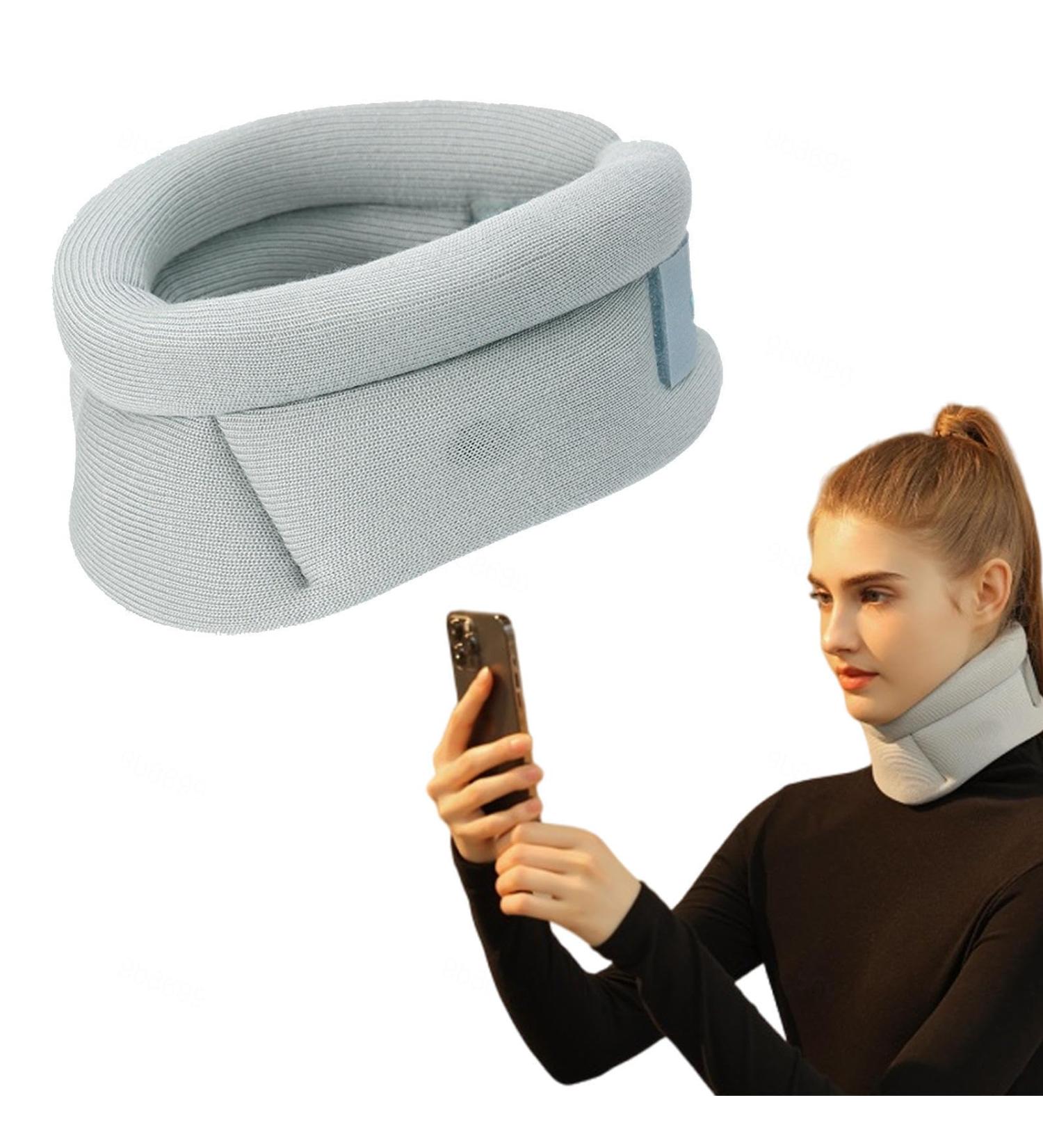 VideCor Neck Support for Neck Pain Relief - Soft Foam Neck Collar for Men & Women | Stabilizing & Aligning Vertebrae - Ideal for Diapering - Large Size - Buy Online on GoSupps.com