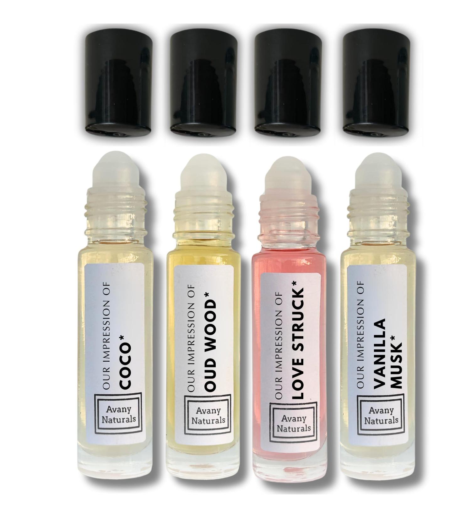 Perfume Oils for Women Long Lasting - Mini Perfume Set Replicant Perfume Body Oils Must Haves for Women Smells Goods for Women 4 Pc (Sexy Set) - Buy Online on GoSupps.com