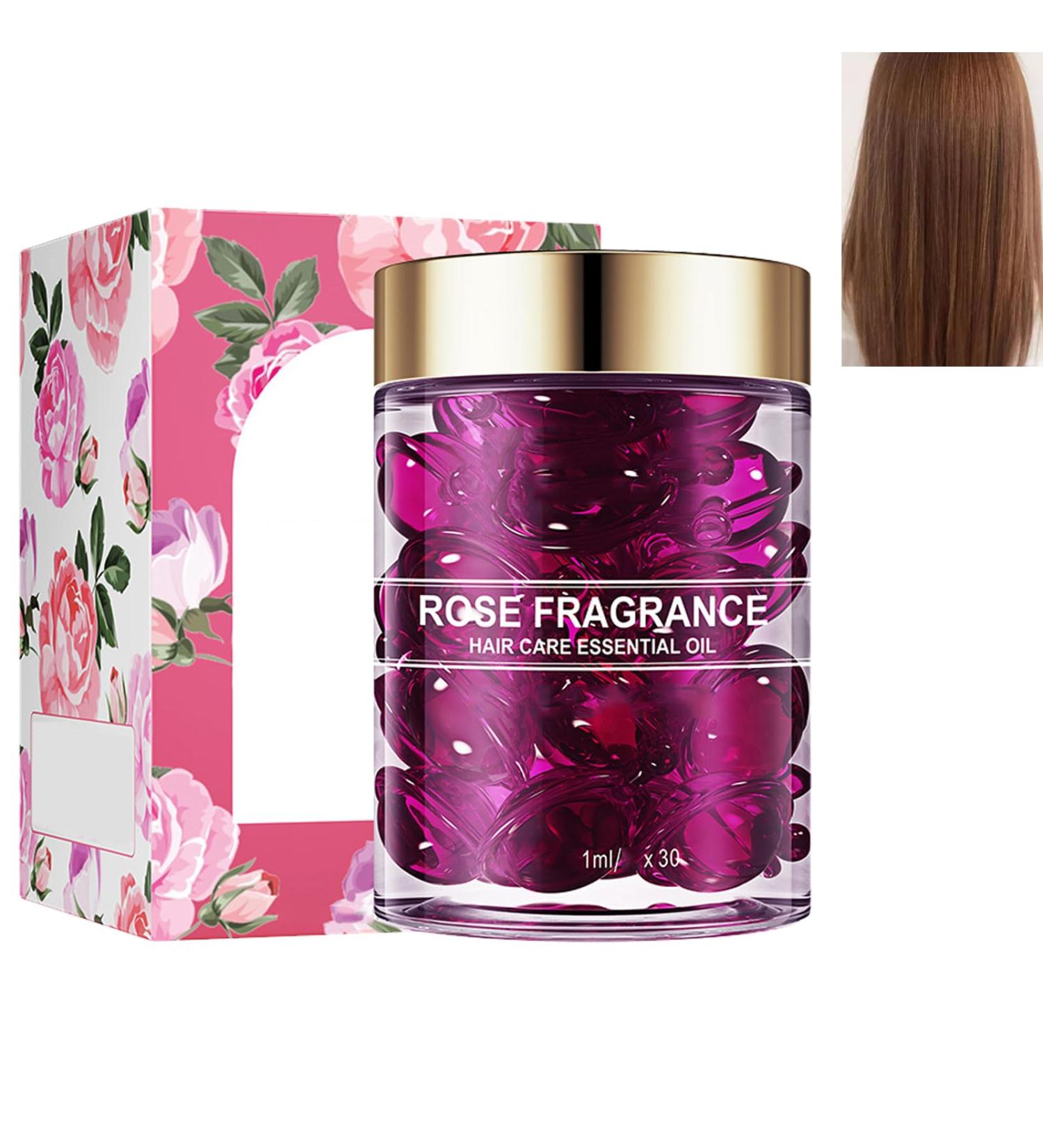 Capsules for Hair Care Hair Vitamin Serum Capsule Hair Care Moisturizing Anti Frizz Hair Treatment Serum Deep Care Repair Damaged Hair Hair Serum for Dry Damaged Hair for All Hair Types 30PC - Buy Online on GoSupps.com