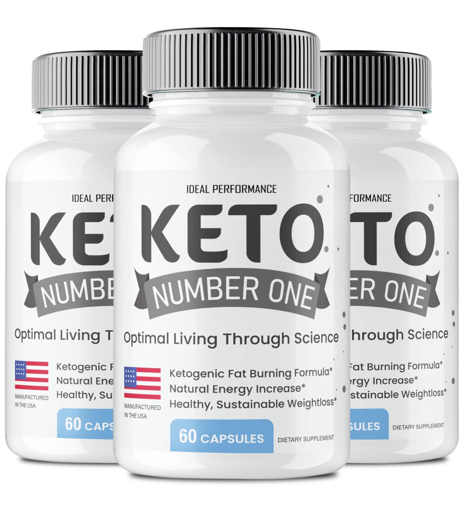 Keto Number One Pills KetoNumber One Supplement Pills Overall Health Support All Natural Keto Capsules to Sustain Active Lifestyle and Fitness Goals KetoNumberOne Pastillas Reviews (3 Pack) - Buy Online on GoSupps.com