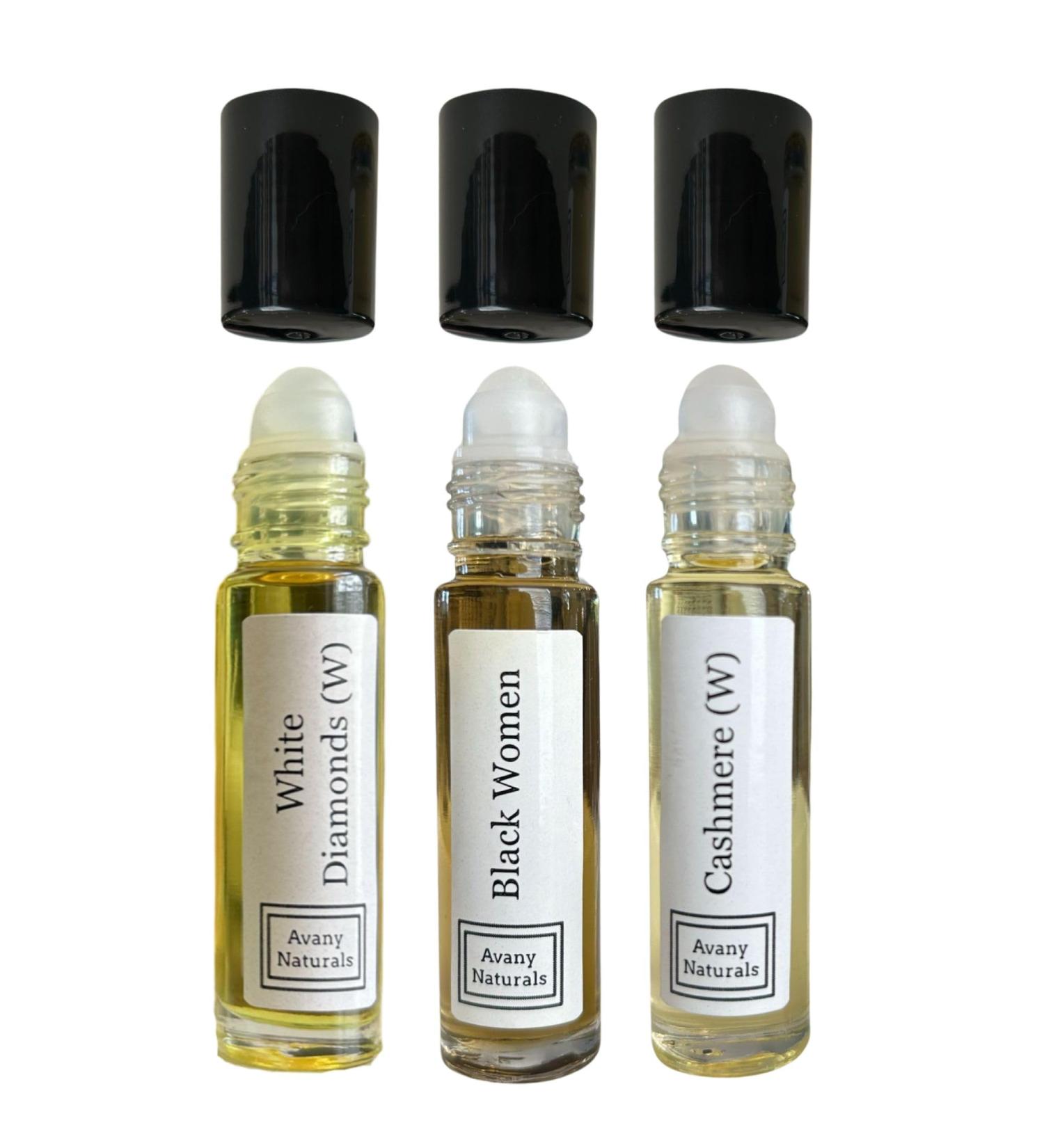 3 Pc Womens Gift Set Fragrance Oil For Women Roll On Body Oil Perfume Samples Fragrance Oil Gift For Her Perfume Oil Sampler Gift Box (Floral) - Buy Online on GoSupps.com
