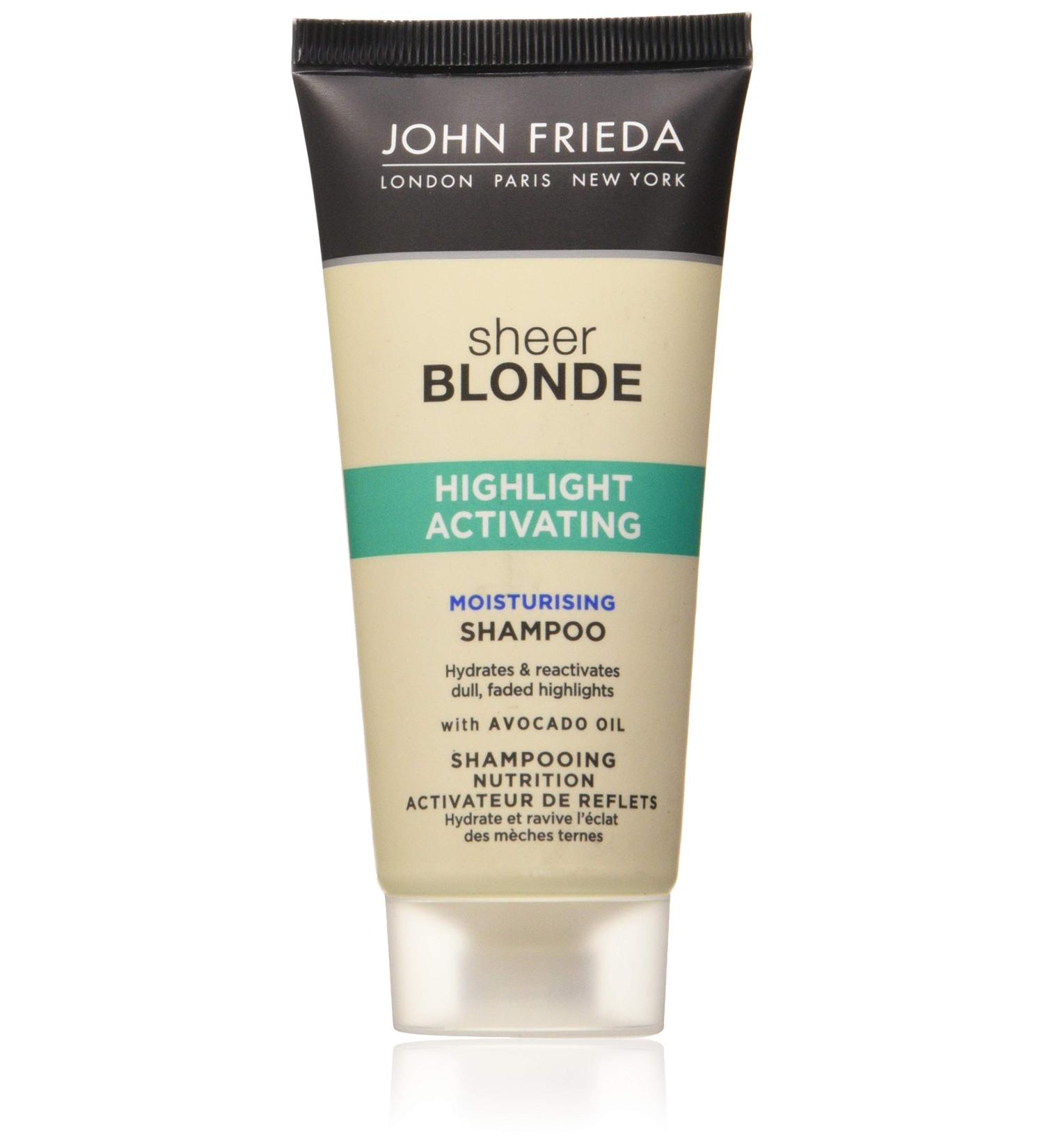  John Frieda John Frieda Moisturising & Moisturising Travel Shampoo for Light Blonde Hair 50ml - Buy Online on GoSupps.com