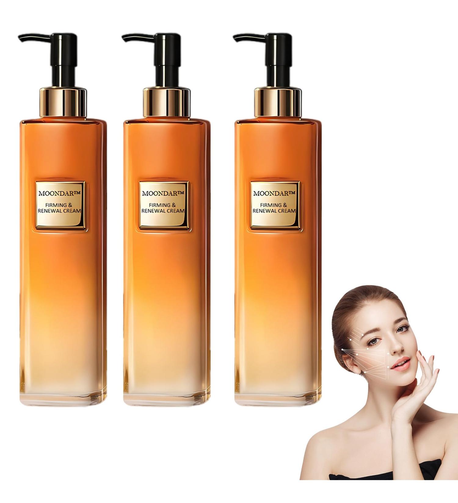 FURZERO Moondor Firming Lotion, Advanced Moondor Firming & Renewal Cream, Skin Firming and Tightening Lotion for Restore Skin Elasticity, Natural Skin Firming Cream for All Skin Types (3 Pack) - Buy Online on GoSupps.com