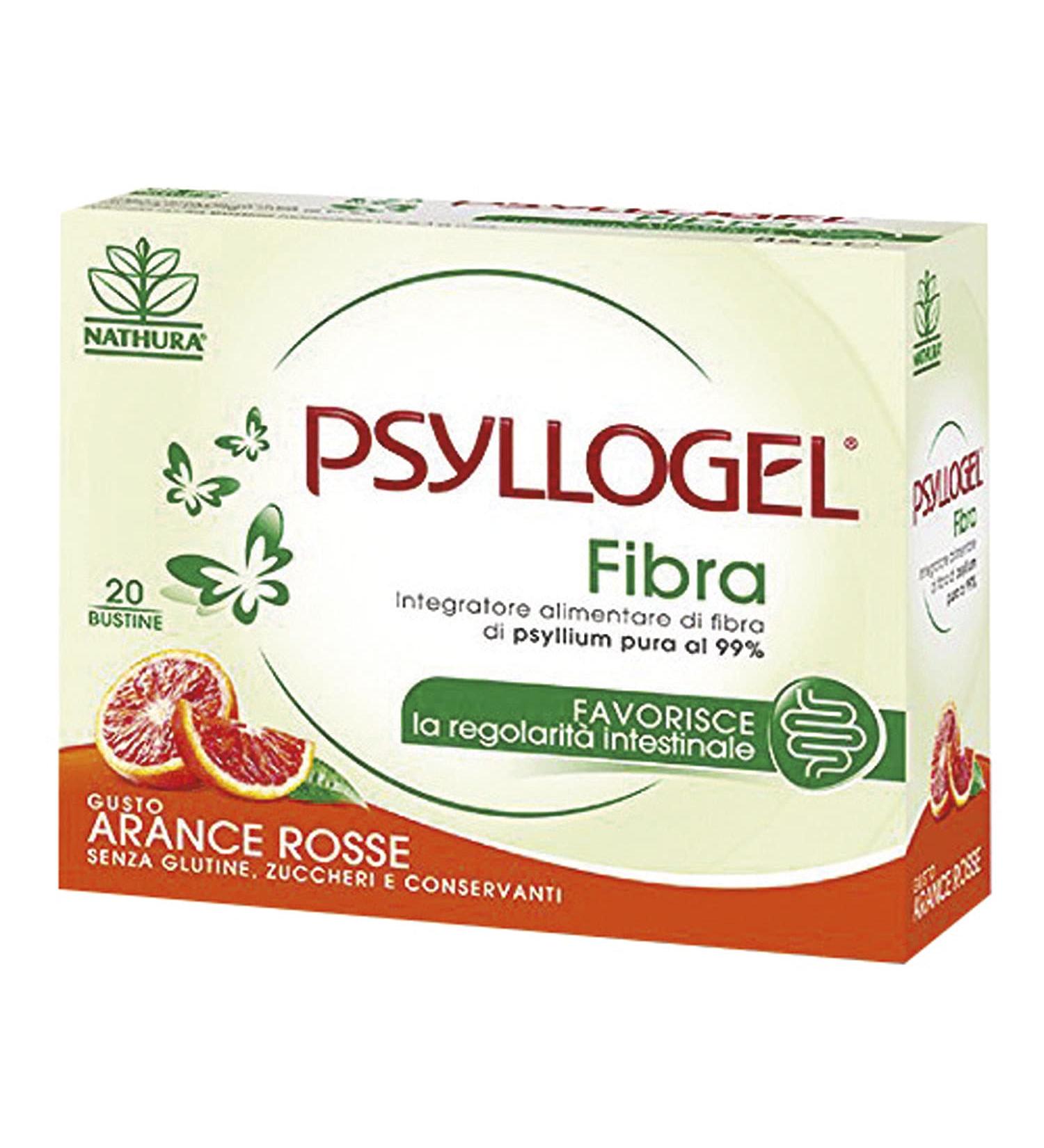 NATHURA Psyllogel Orange Red Bag 86 g Pack of 20 Plain