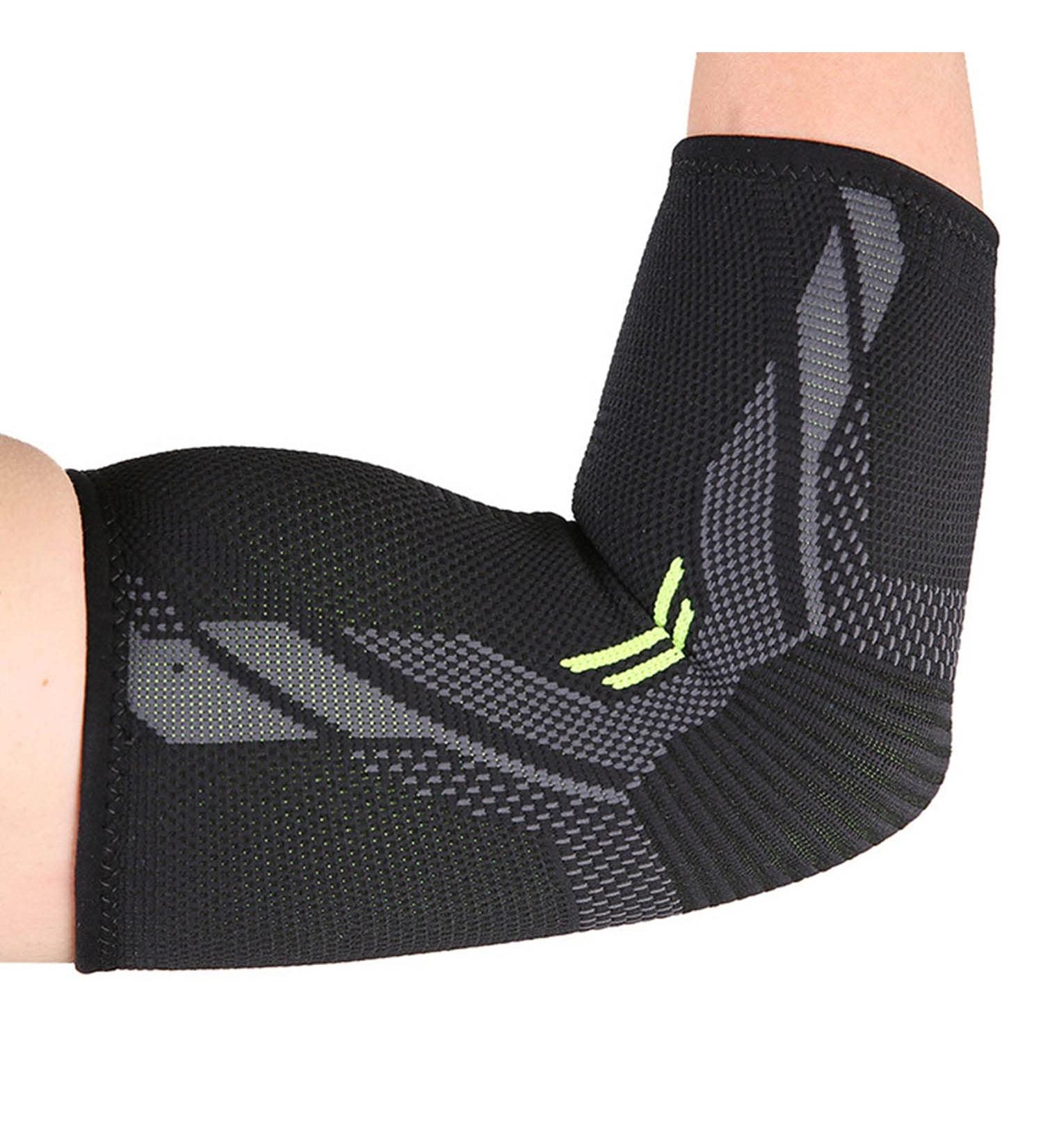 Selcouth YYDS Elbow Support Brace for Men and Women - Pain Relief for Tendonitis, Arthritis, Sports Protection - Size M Black - Buy Online on GoSupps.com