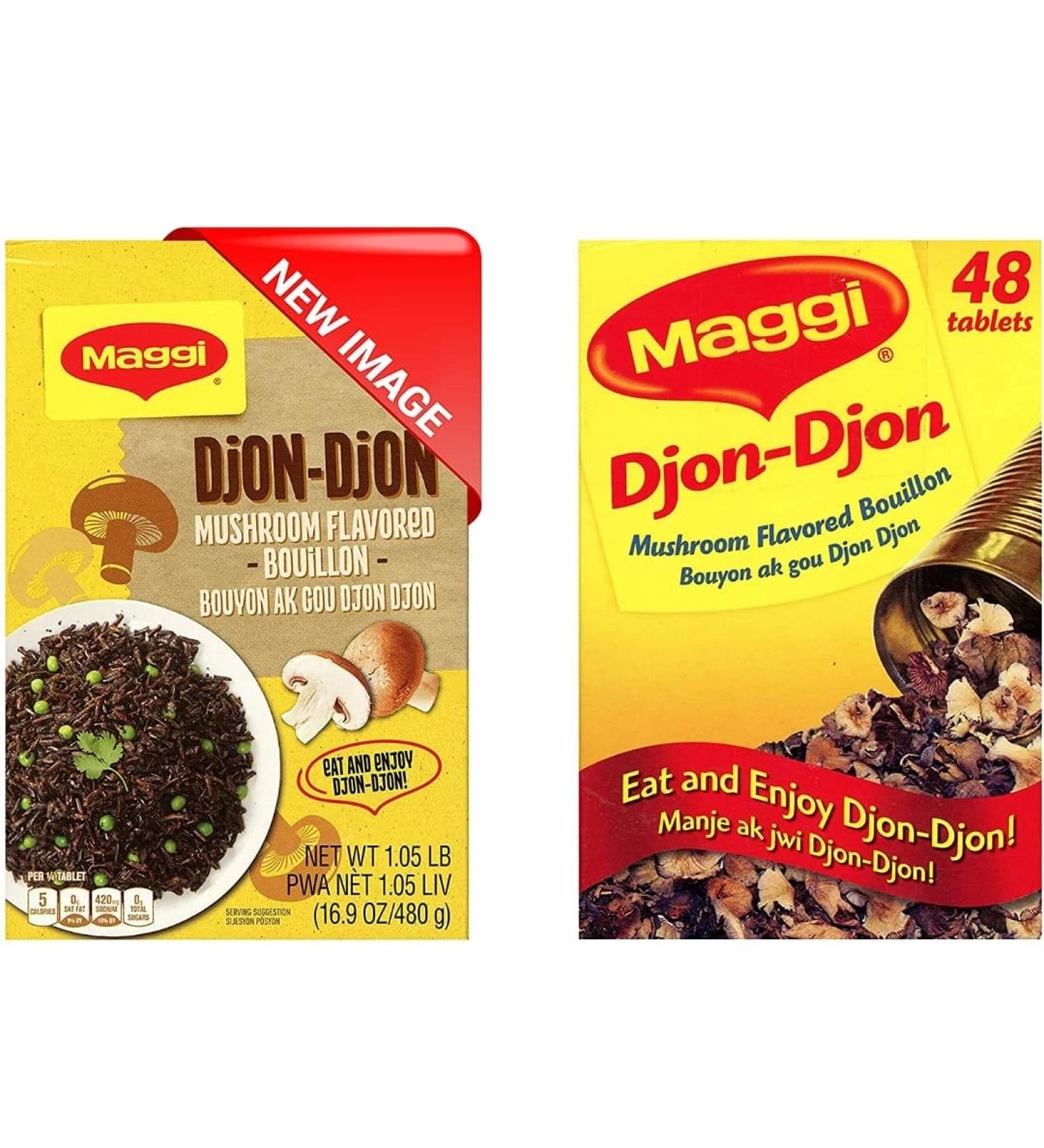 MAGGI Djon Djon bouillon cubes - mushoom flavored 1 box (48 cubes) - Buy Online on GoSupps.com