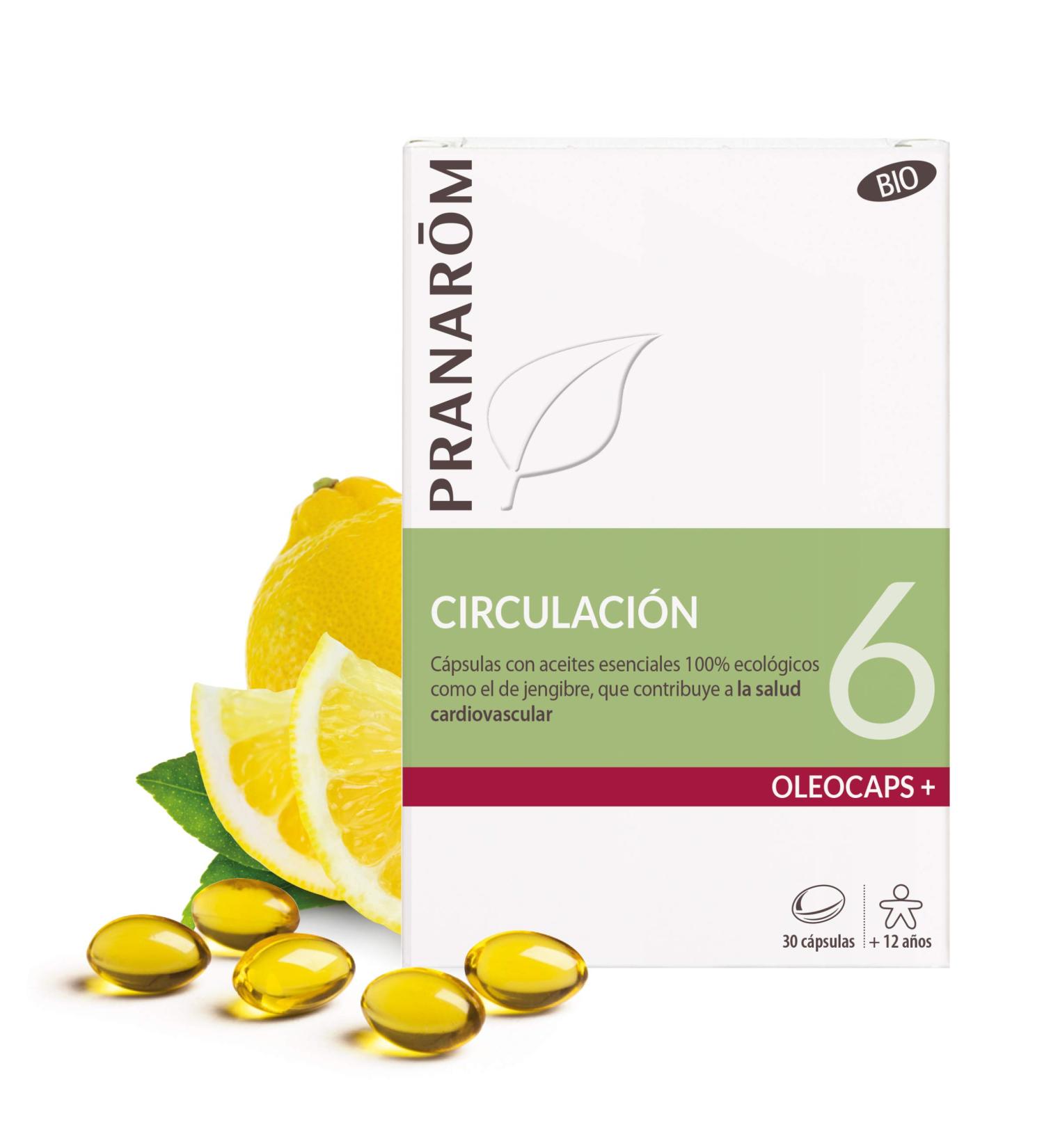 Pranarom Farma Oleocaps 6 circulation 30cap Bio ranarom farm individually packed 1 x 500 g - Buy Online on GoSupps.com