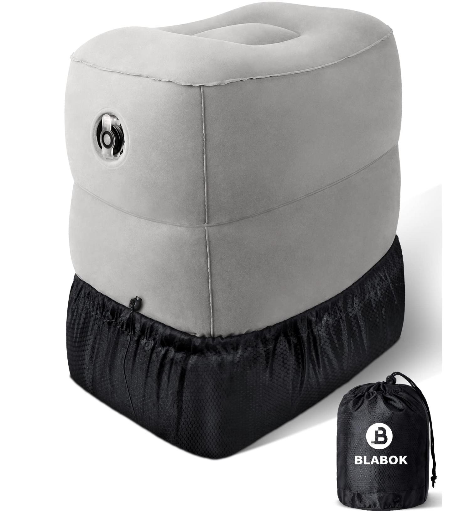 BLABOK Inflatable Foot Pillow Grey-C52 - Reduce DVT Risk Effectively - Buy Online on GoSupps.com