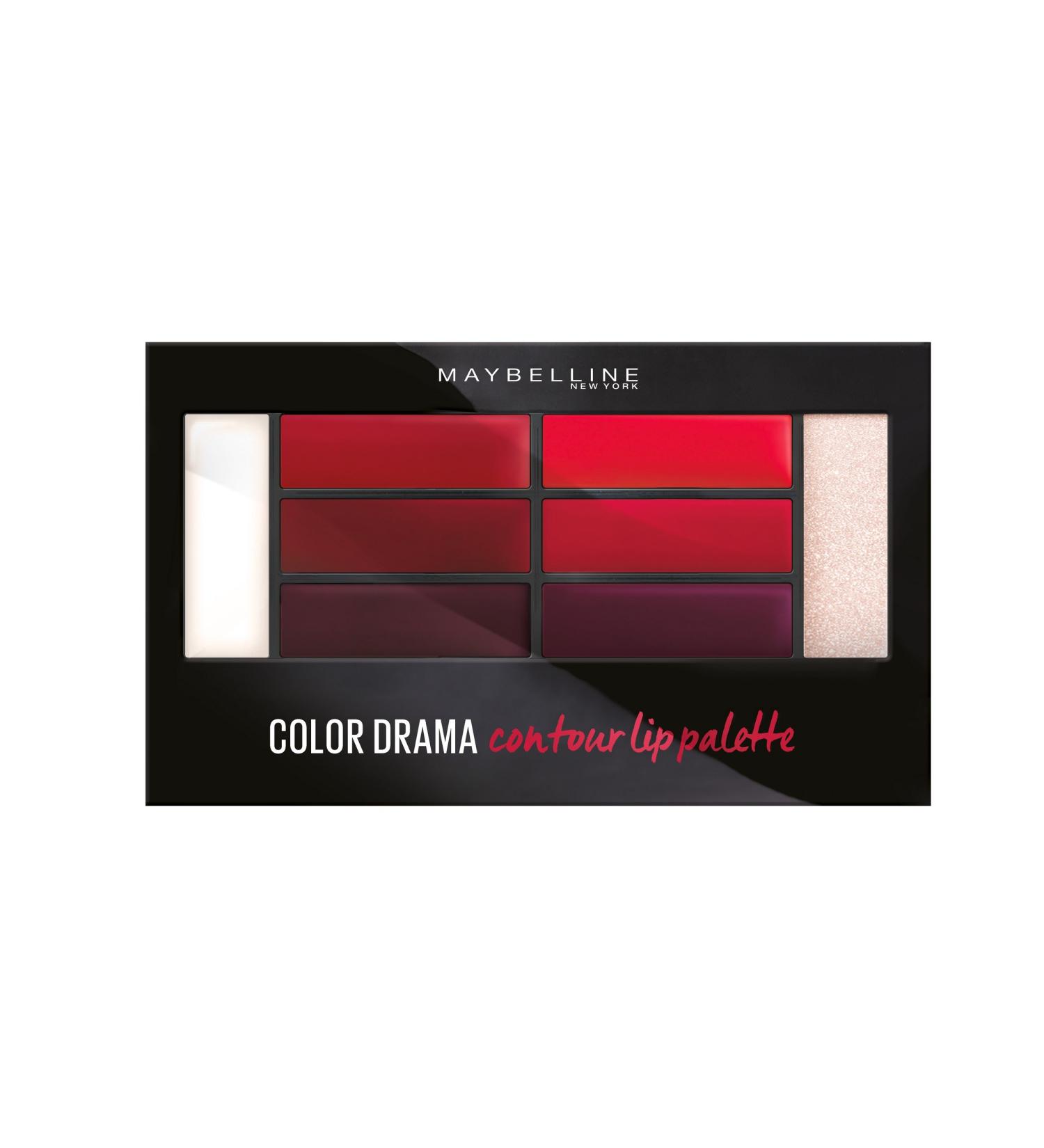 Gemey Maybelline Lip Contour Palette - Crimson | International Shipping - Shop Now! - Buy Online on GoSupps.com