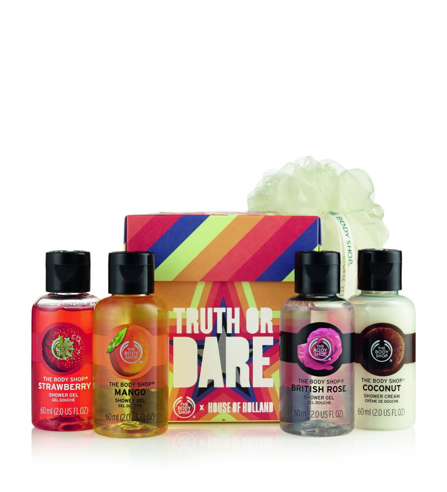 The Body Shop House Of Holland Limited Edition Truth Or Dare 4Pc Gift Set