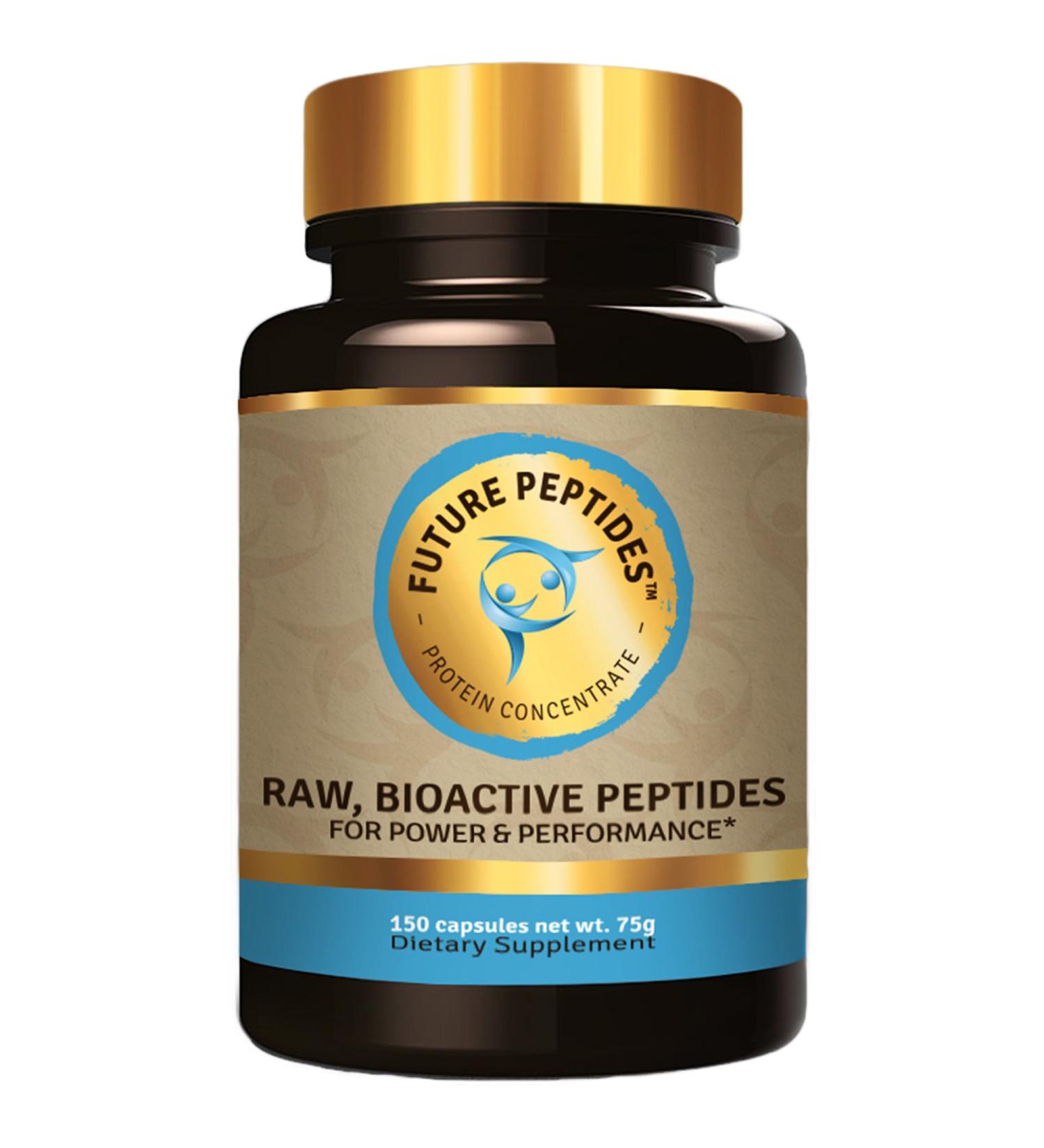 Future Peptides: Pure Protein Capsules - Amino Acids for Pre & Post Workout - Whey Protein Powder Alternative - Ideal for Crossfit Training - Buy Online on GoSupps.com