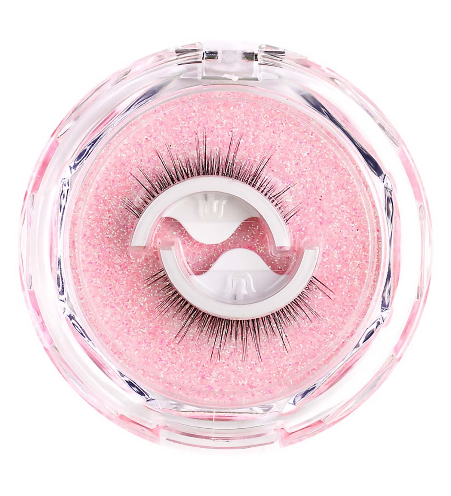 Reusable Self-Adhesive Eyelashes Natural Multiple Fake Eyelashes Natural Look Natural Fluffy Curling Long Eyelashes No Magnet No Glue Eyelashes Waterproof (W12-1 Paired) - Buy Online on GoSupps.com
