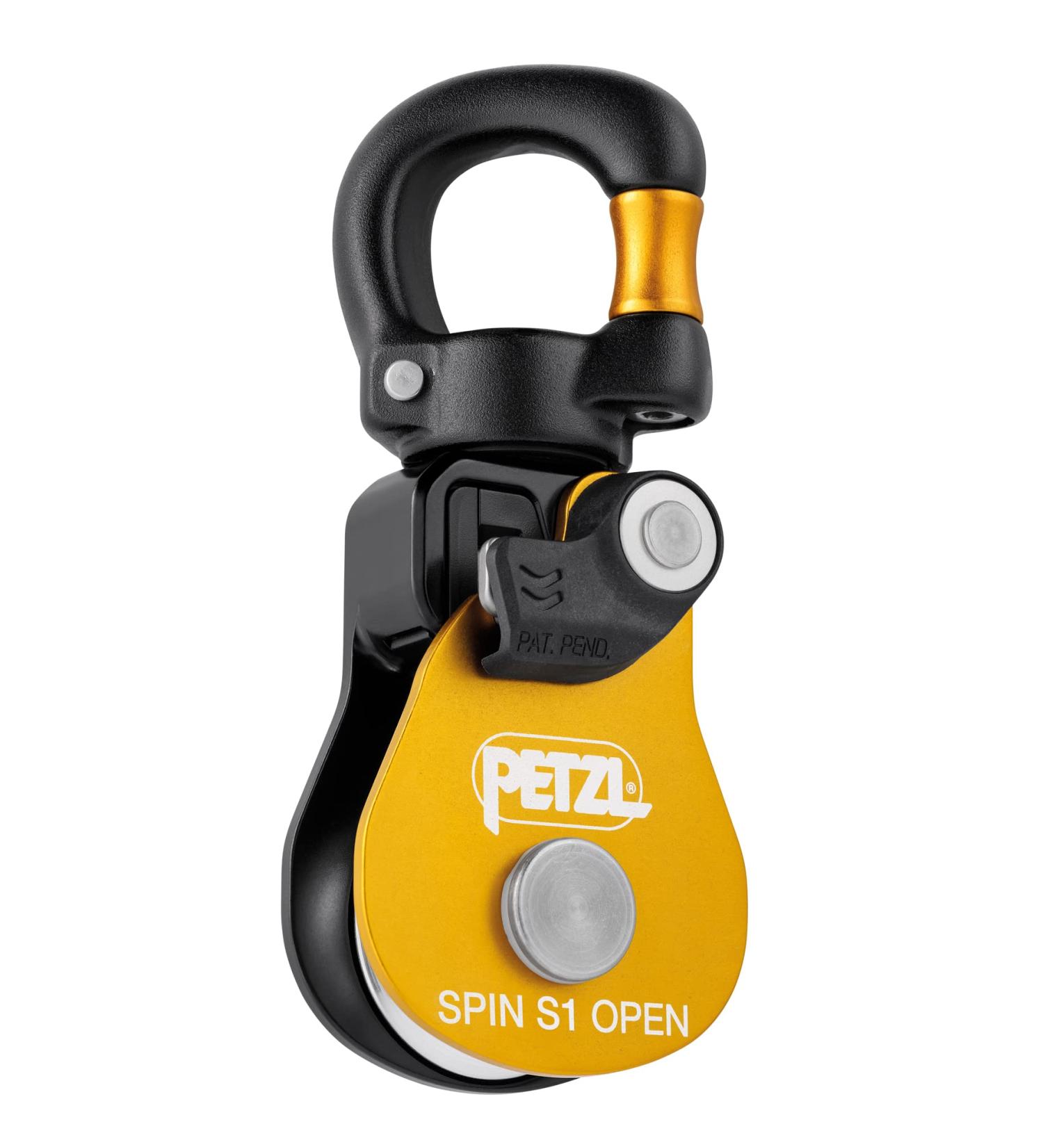PETZL Spin S1 Open Pulley - Lightweight and Durable - Buy Online on GoSupps.com