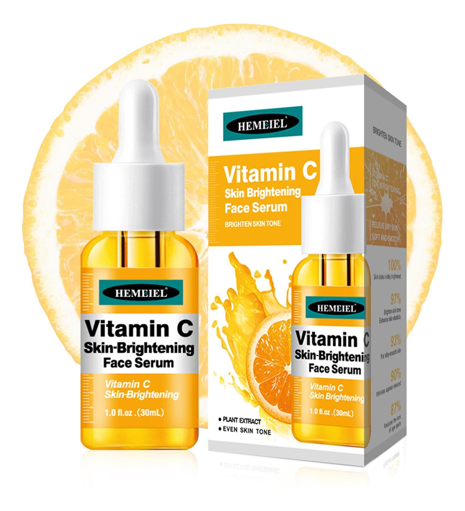 Vitamin C Serum for Face | Anti-Aging Hyaluronic Acid Serum | Daily Skin Care for All Skin Types - Buy Online on GoSupps.com