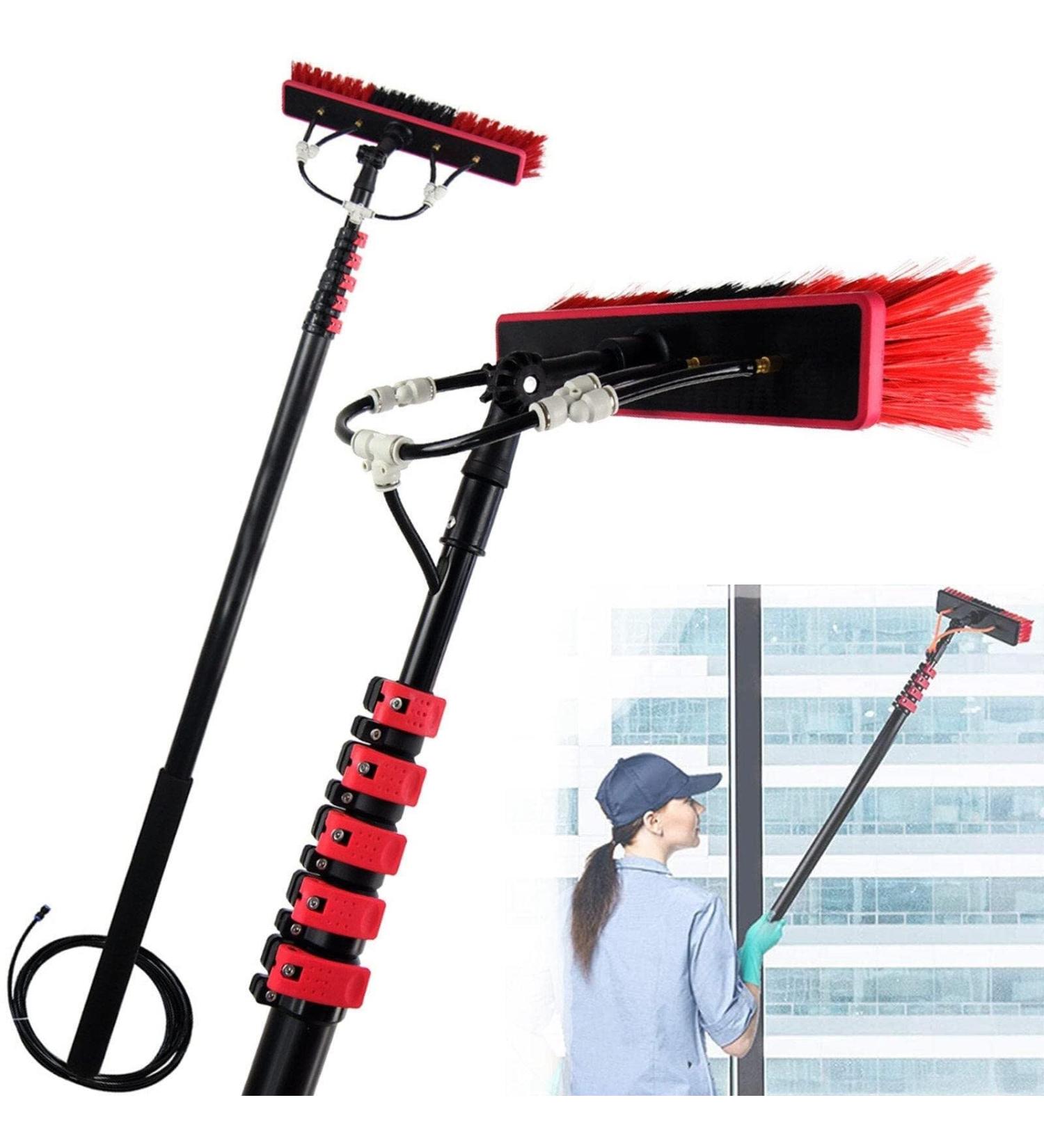 Window Cleaning Telescopic Pole Water Fed Extendable Brush Suitable for Cleaner Conservatory Roof Photovoltaic Panel Cleaning Photovoltaic Panel Cleaning/Window Clean (Size : 10.80M/36FT) One Color 10.80M/36FT - Buy Online on GoSupps.com