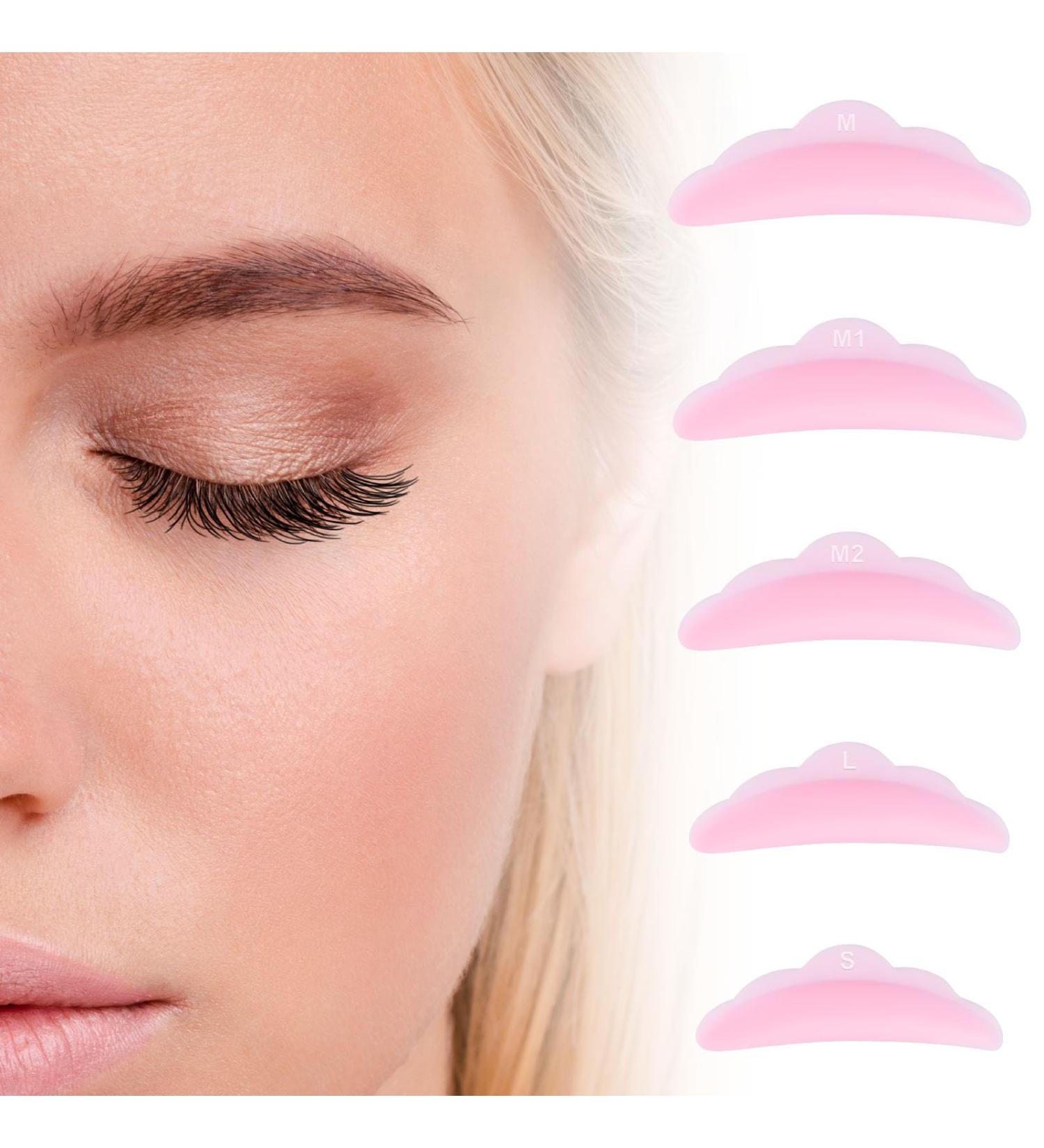 Ouligay 50Pcs Lash Lift Pads Lash Perm Kit Lash Lift Shields Silicone Eyelash Shield Pads Lash Lift Tool for Eyelashes Makeup Beauty Tool - Buy Online on GoSupps.com