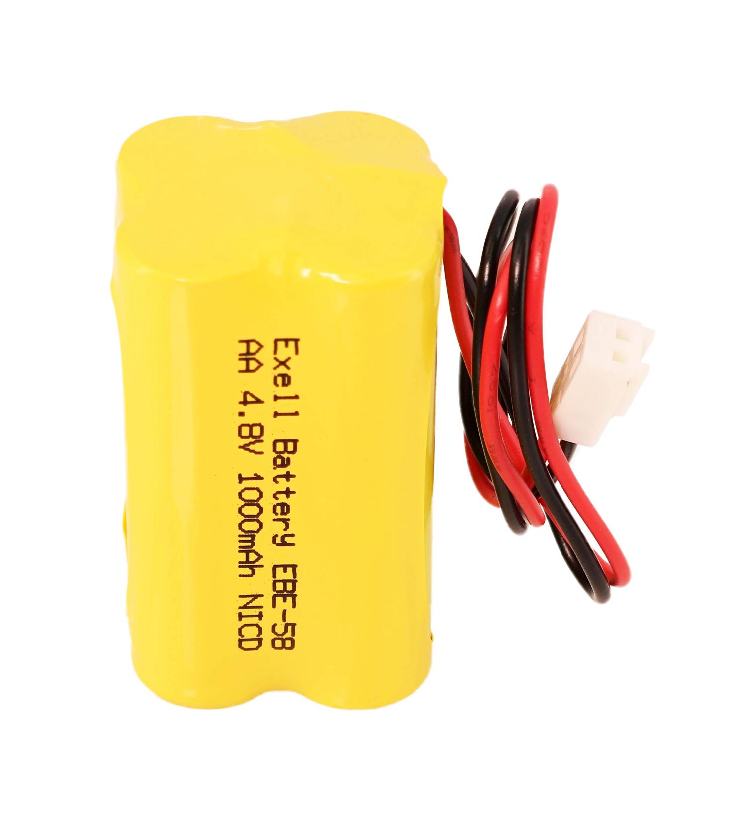 4.8V 1000mAh Emergency/Exit Lighting Battery - Replace CTL 685896020 N700AAC-F22C/C Day-Brite CXL6VB ANIC0938 NIC0939 - International Shipping Available - Buy Online on GoSupps.com