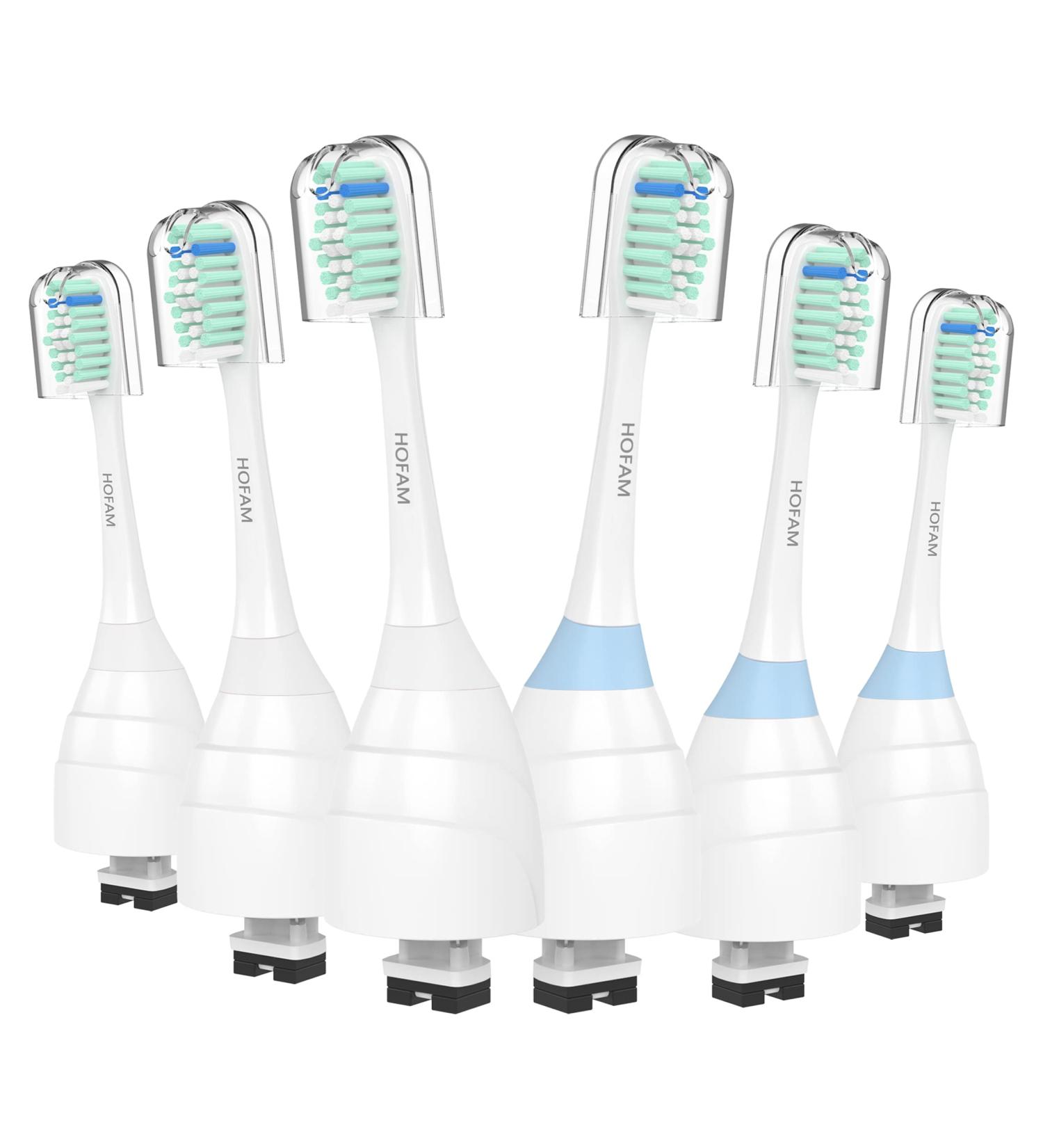 6 Pack Replacement Toothbrush Heads for Philips Sonicare E Series - Compatible with Essence, Xtreme, Elite, Advance - Electric Toothbrush Refills - Buy Online on GoSupps.com