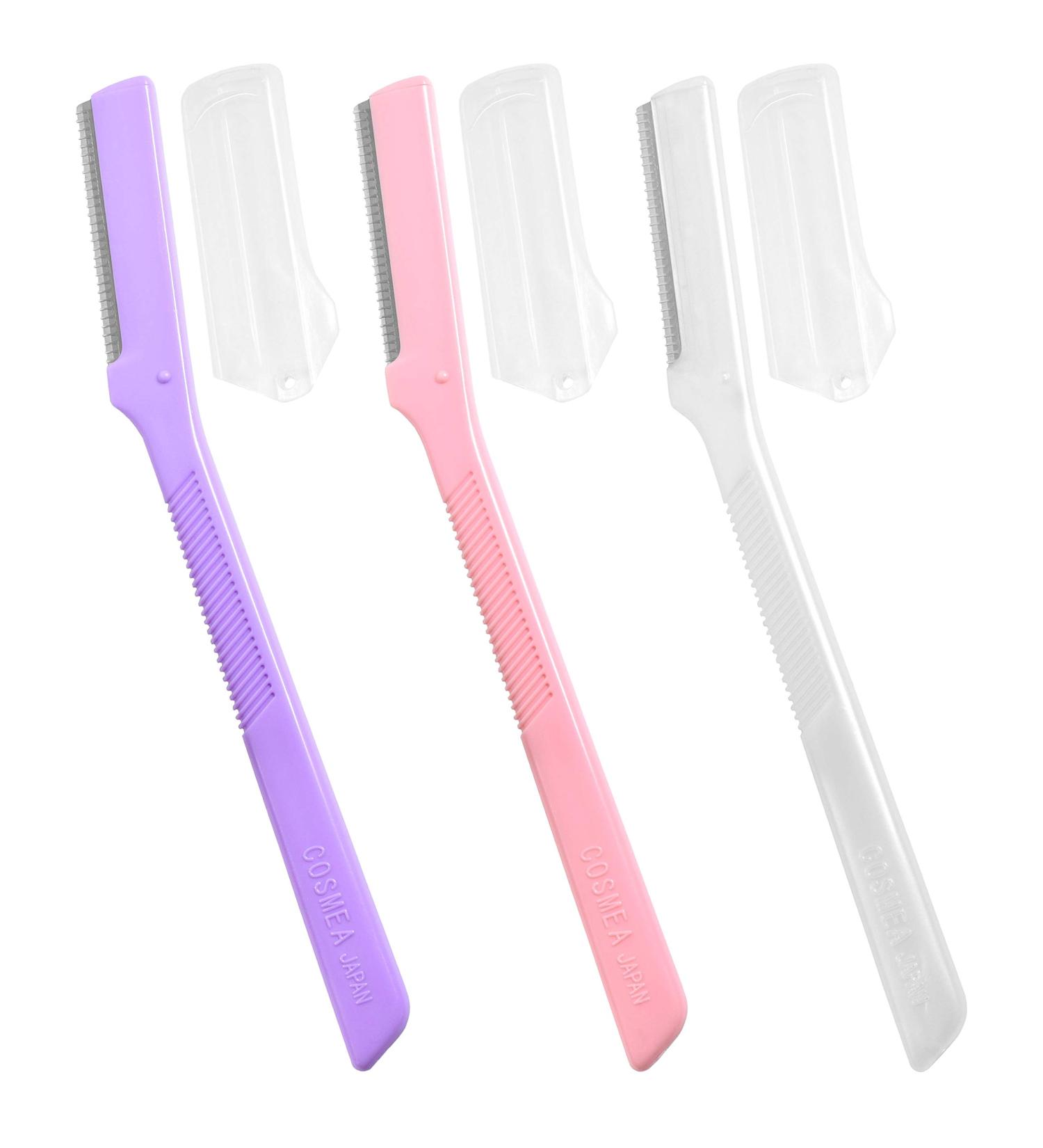 Buy Seki Japan Face Beauty Trimmer - Women's Facial Razor & Disposable Hair Removal Groomer (3 Pieces) | International Shipping Available - Buy Online on GoSupps.com