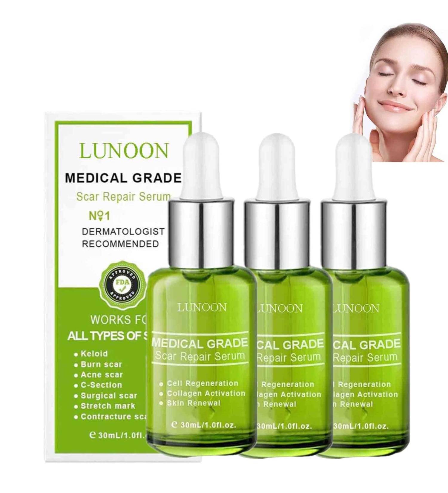 Advanced Scar Repair Serum - Nature's Solution for All Types of Scars (3pc) - Buy Online on GoSupps.com