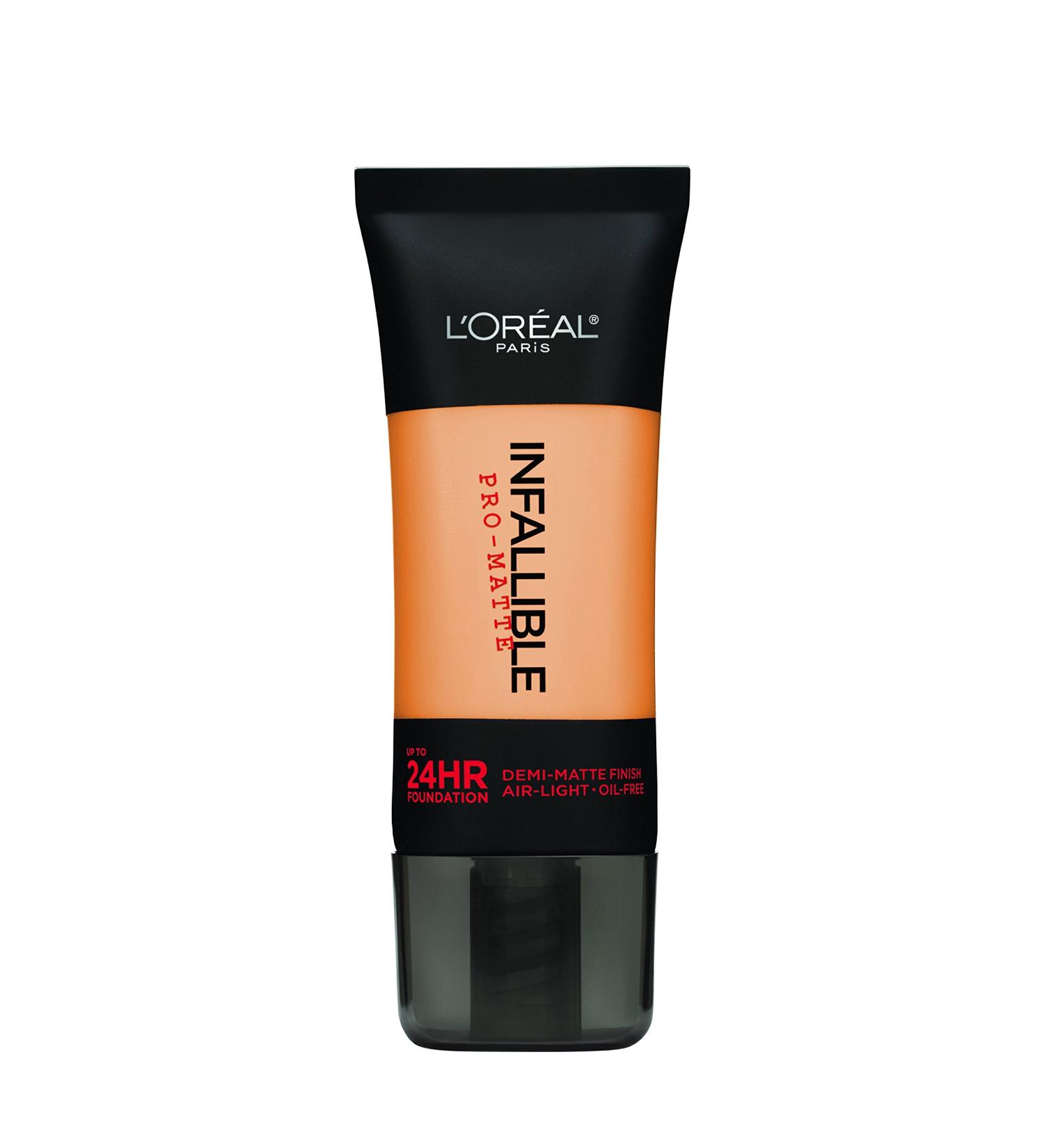 L'Or al Paris Infallible Pro-Matte Foundation  Shell Beige  1 fl. oz. Shell Beige 1 Fl Oz (Pack of 1)
