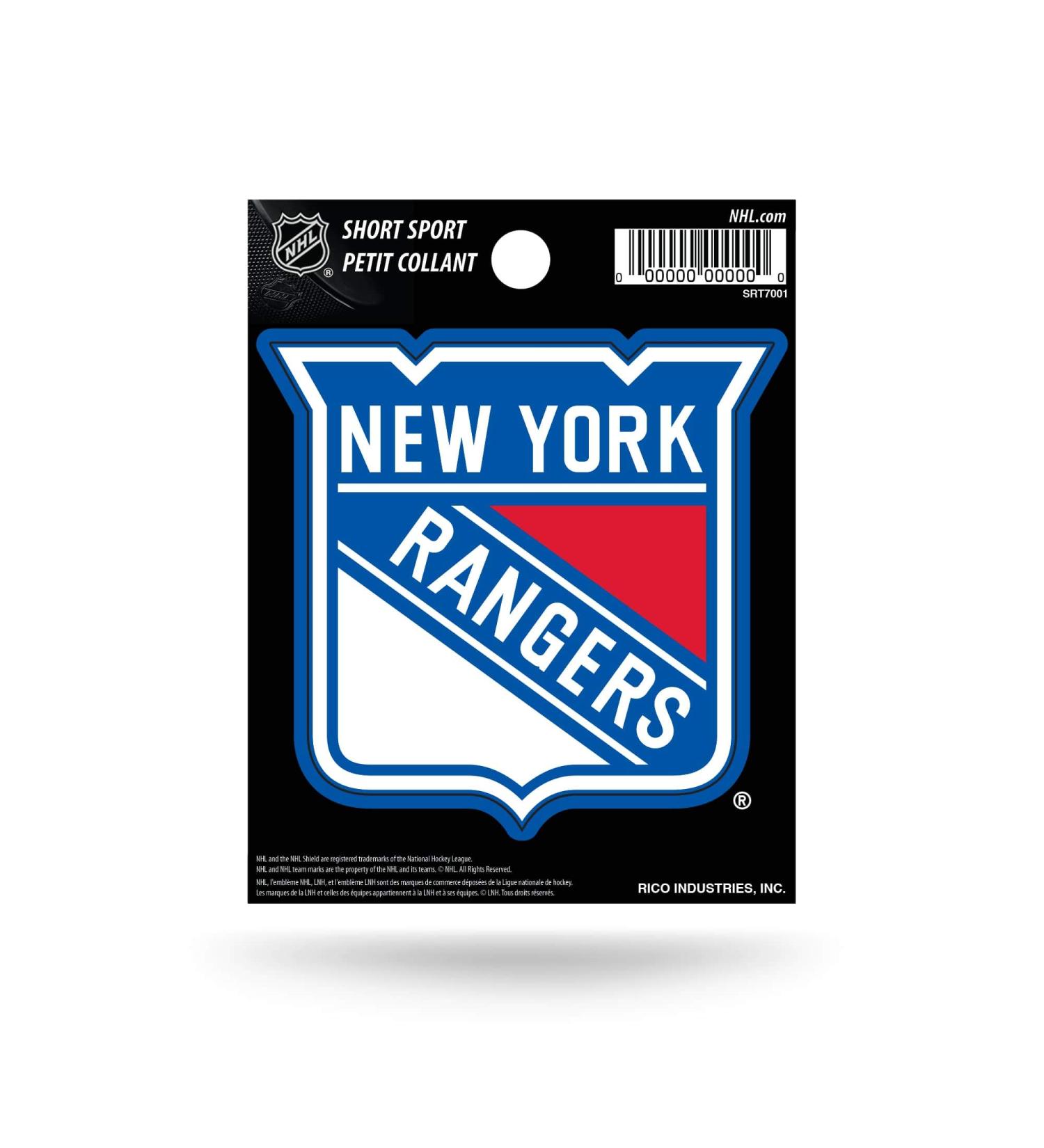 Rico NHL Short Sport Decal New York Rangers - Buy Online on GoSupps.com