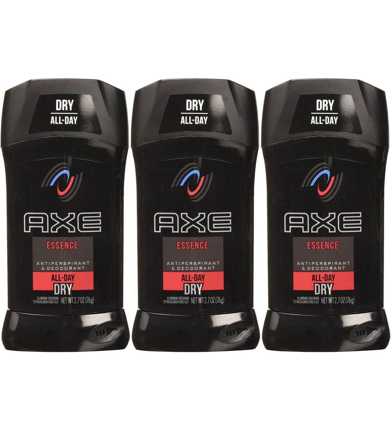Axe Antiperspirant Stick Essence - 2.7 oz Pack of 3