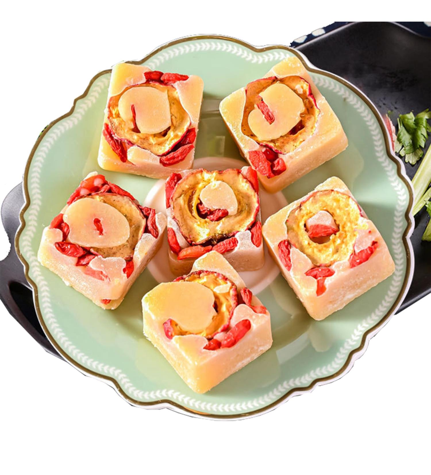 Hawthorn goji berry honey rock sugar tea 300g Old rock sugar tea Mixed rock sugar tea Independent packaging Sugar cubes - Buy Online on GoSupps.com