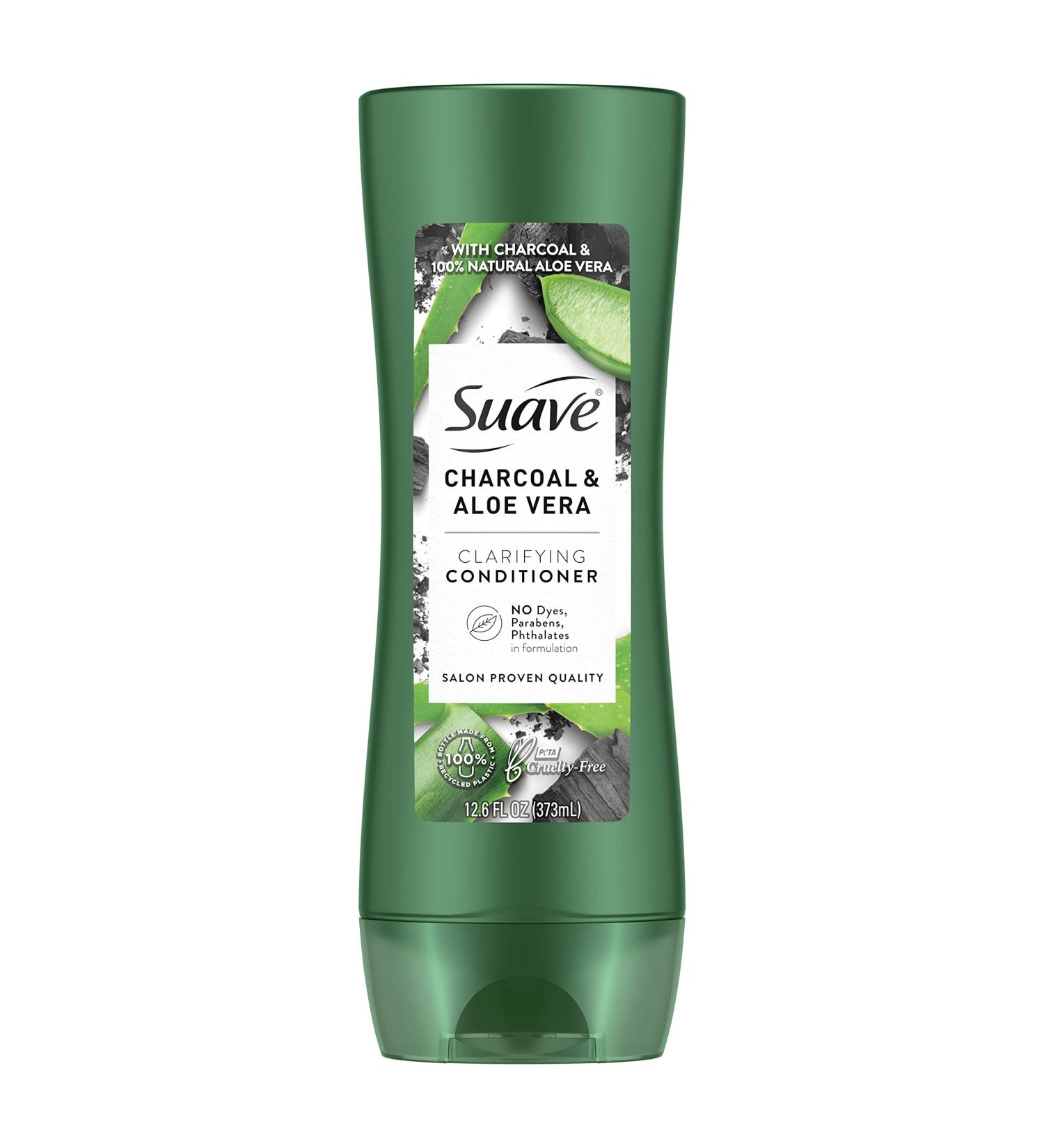 Suave Professionals Clarifying Conditioner for Oily Hair with Charcoal & Aloe Vera - Paraben Free 12.6 oz - Best International Shipping - Buy Online on GoSupps.com