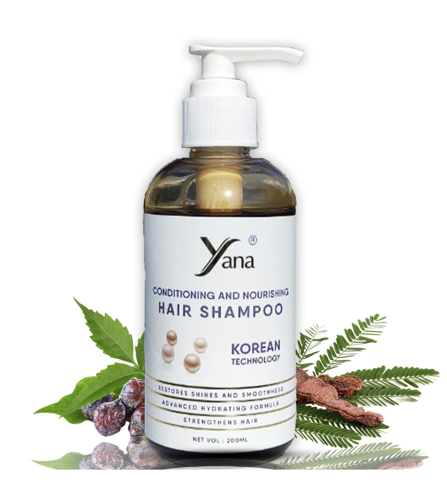 Yana 2-in-1 Shampoo & Conditioner for Men & Women - Color Treated Hair Rosemary & Argan Oil Hydrating & Nourishing 6.76 Fl Oz | International Shipping - Buy Online on GoSupps.com