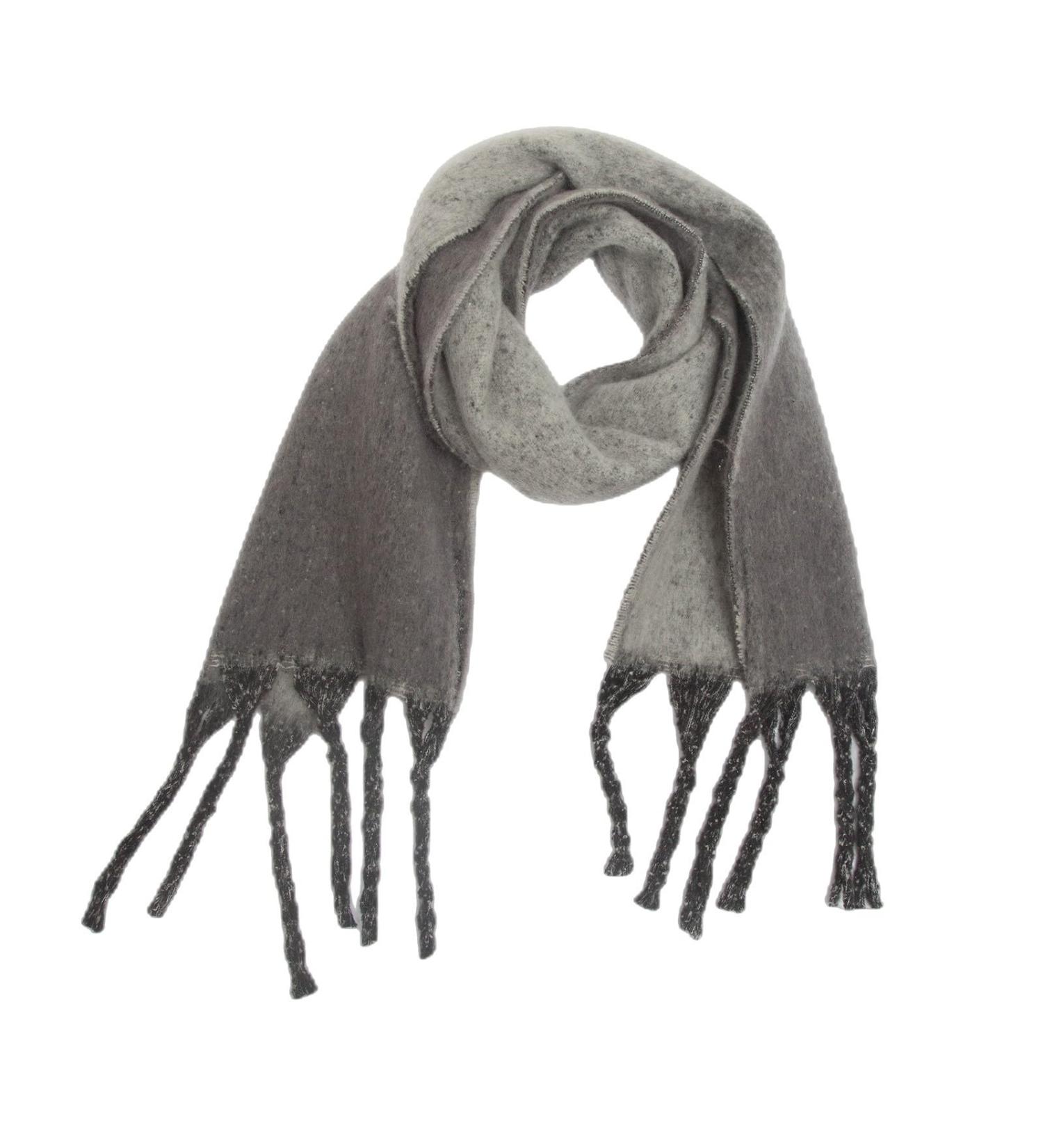 Hanxiulin Women's Cashmere Triangular Scarf - Cozy Long Winter Scarf Gray Neck Warmer - Buy Online on GoSupps.com
