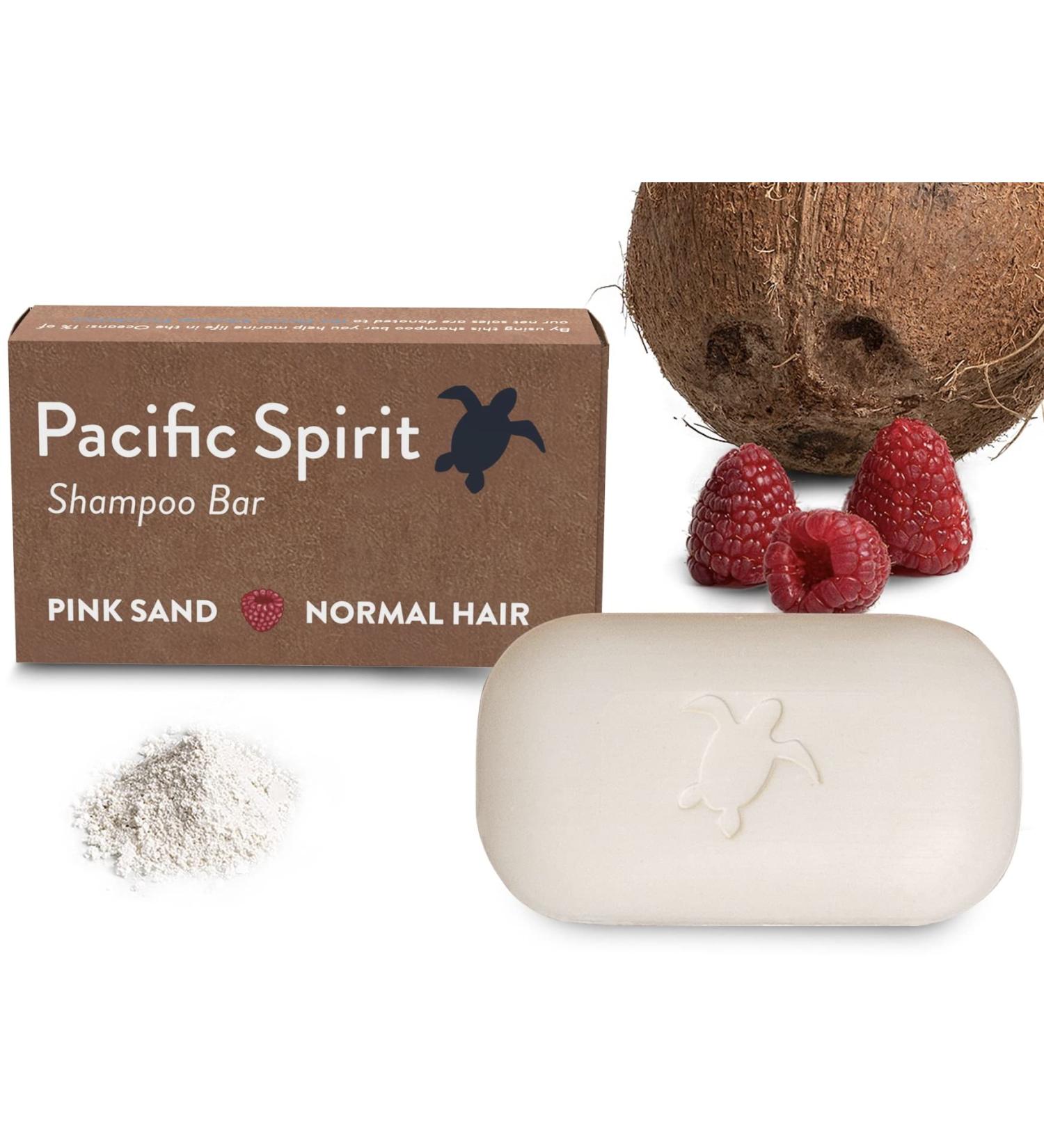 Coconut Oil & Raspberry Bar Shampoo for Normal Hair | Rich Foam, Sulfate-Free | Zero Waste, Vegan, Eco-Friendly | 3.53 Oz - Buy Online on GoSupps.com