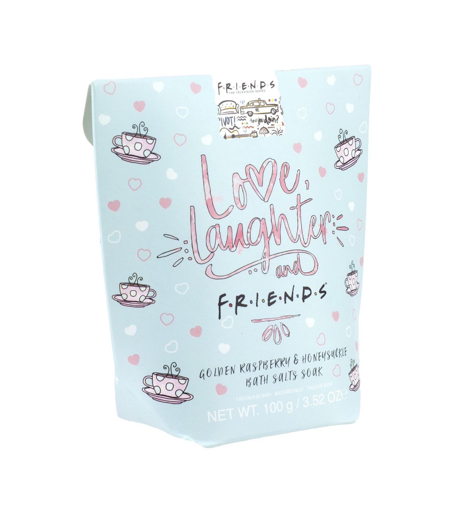 Paladone Friends Beauty Bath Salts - Raspberry & Honeysuckle | Officially Licensed Merchandise - Buy Online on GoSupps.com