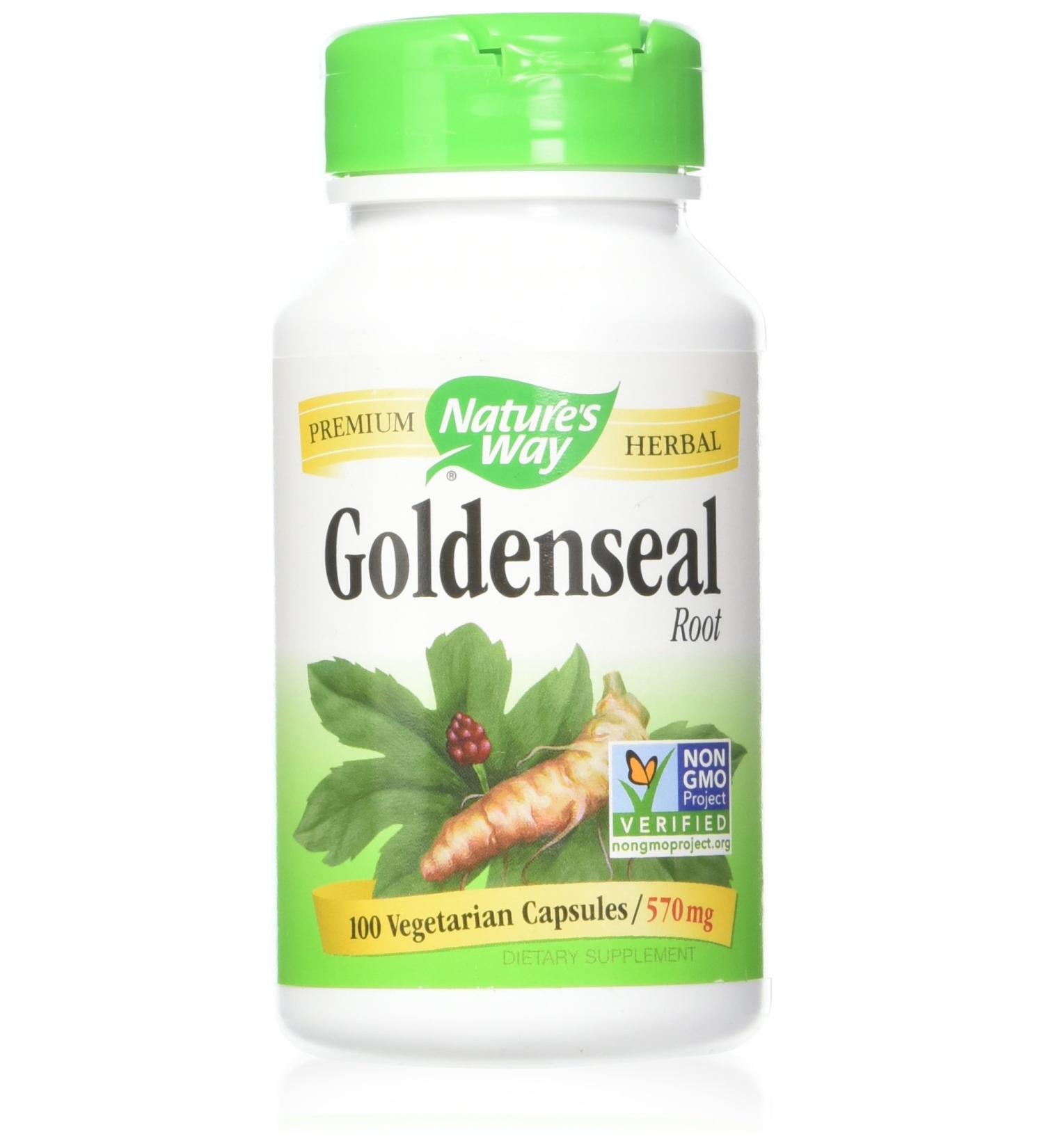 Buy Natures Way Goldenseal Root - Premium Herbal Supplement for Immune Support - International Shipping Available - Buy Online on GoSupps.com