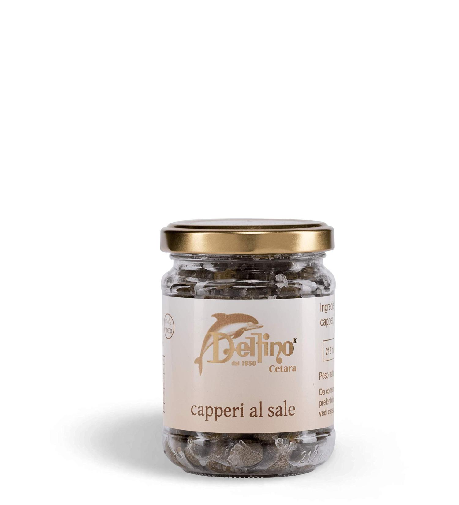 Capers in salt 212ml