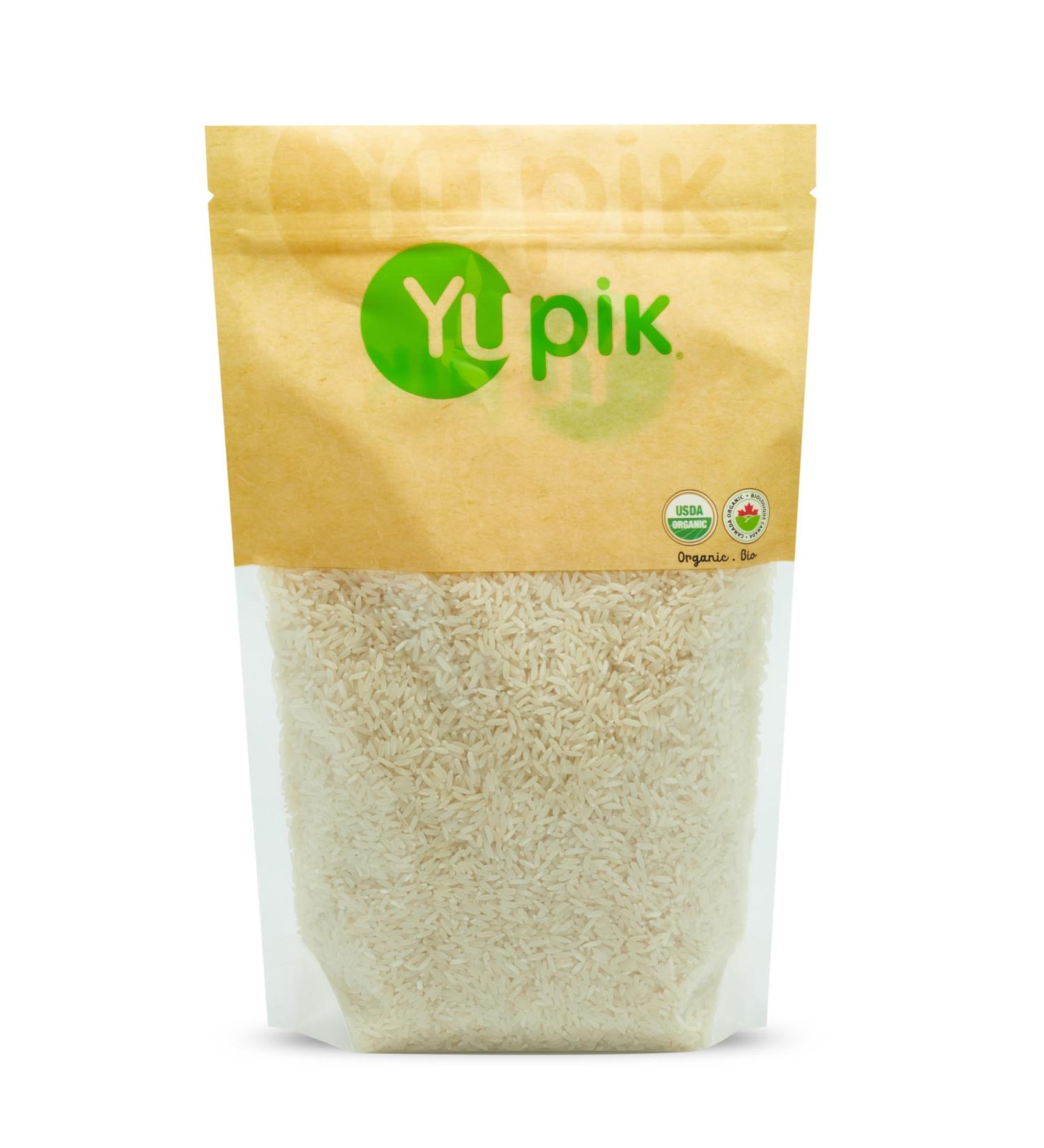 Yupik Organic White Rice Long Grains 1 kg Non-GMO Vegan Gluten-Free Kosher Salt-Free Easy Preparation Ideal for Recipes Side Dishes Salads & More 1 kg (Pack of 1) - Buy Online on GoSupps.com
