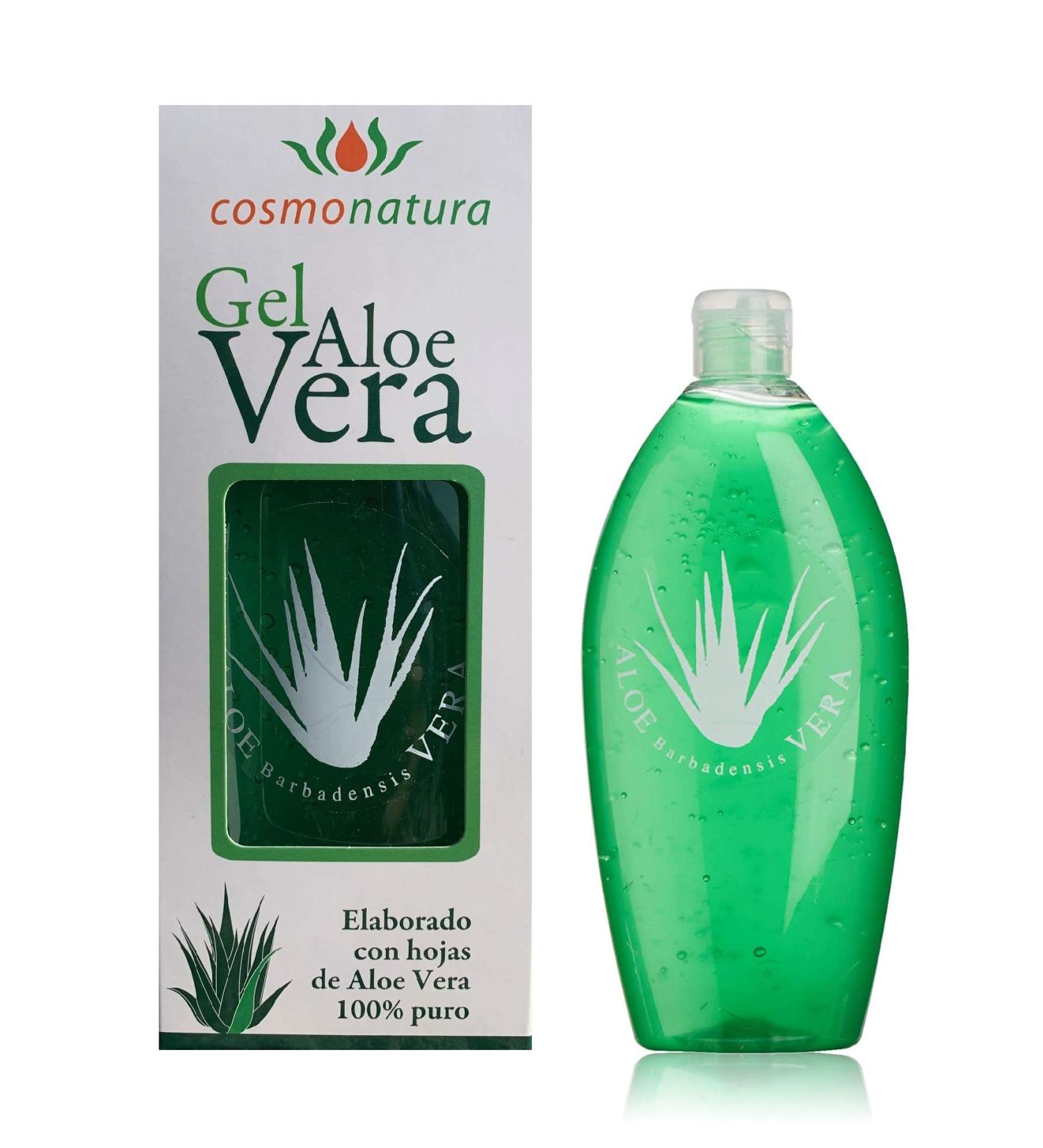 Buy 500ml Pure Aloe Vera Gel - 100% Cold Pressed Organic Additive-Free from Canary Islands - International Shipping Available - Buy Online on GoSupps.com