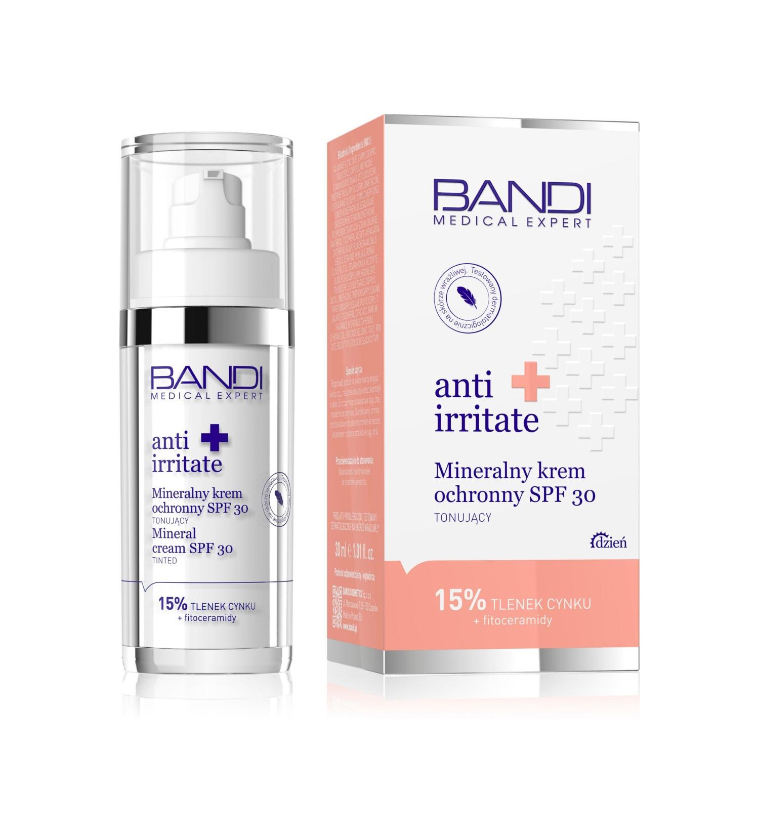 Mineral Protective Cream SPF 30 Toning Toning mineral protective cream with sun protection factor 30