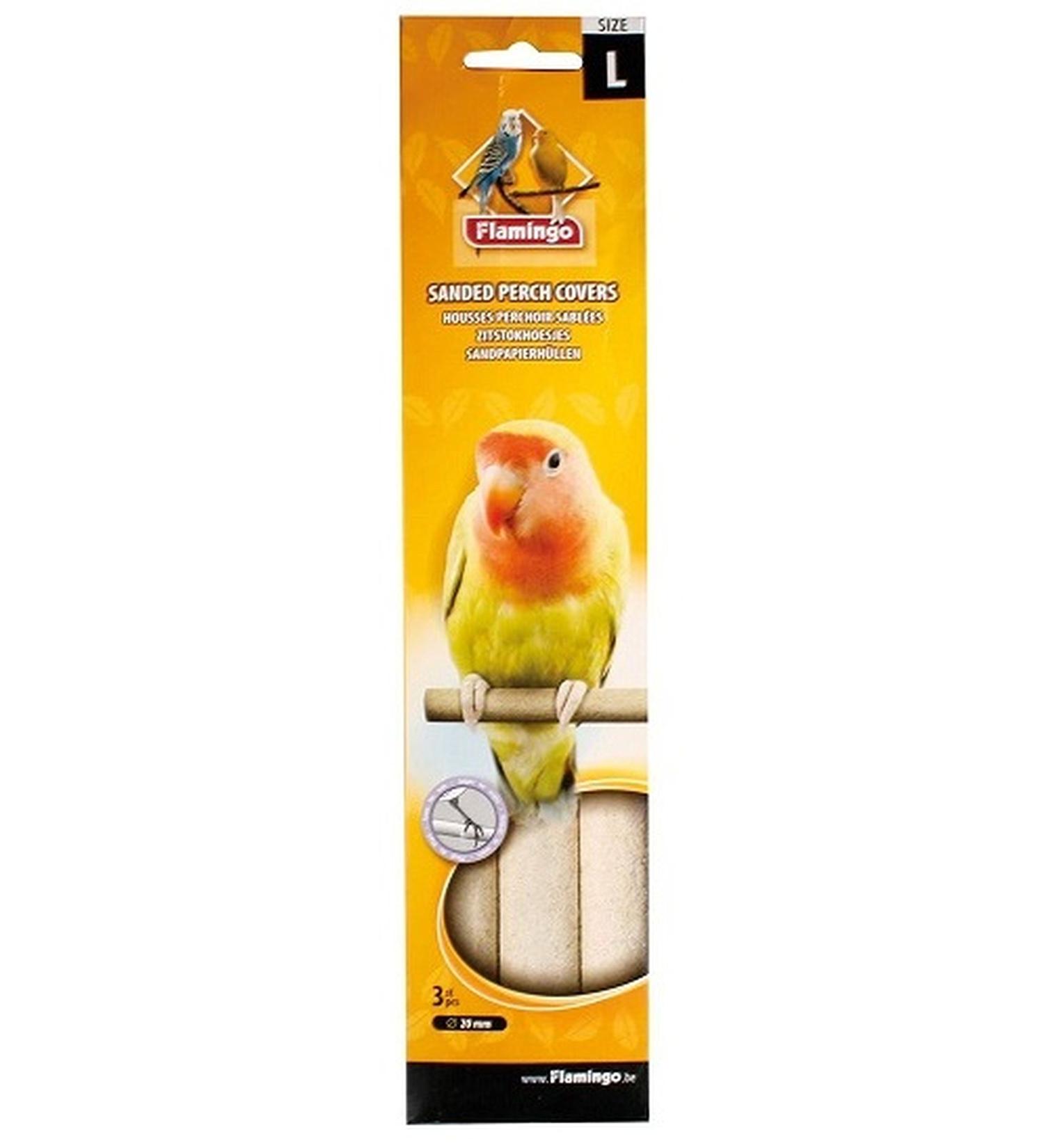 Cajou sand covers for bird perch ( 18 mm (36 pieces))