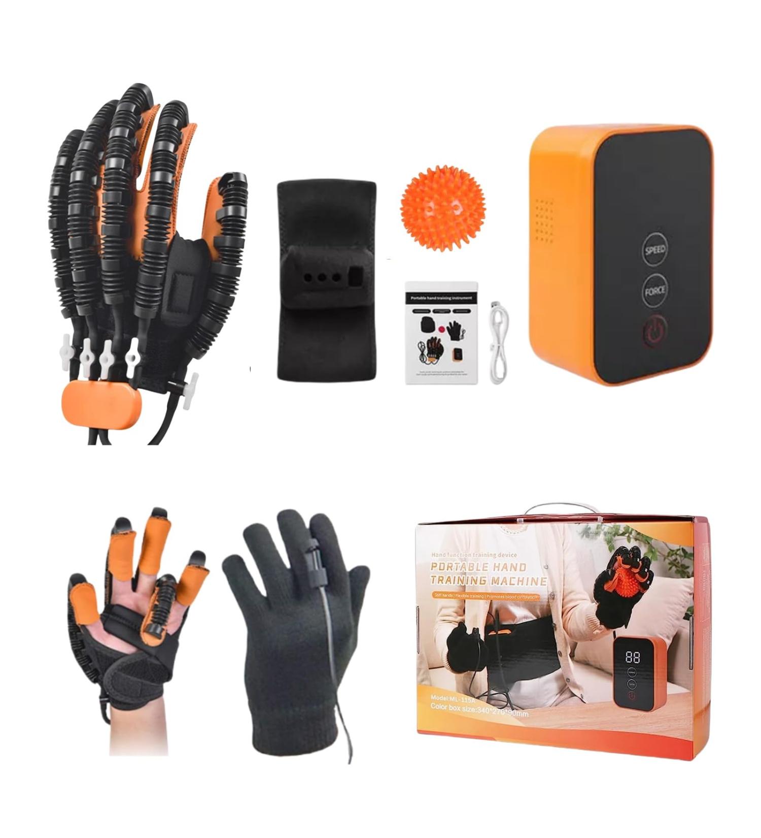 LH-AdroMerix Portable Stroke Hand Therapy Equipment Robot Rehabilitation Gloves Gloves For Stroke Patient Finger Rehabilitation Trainer Robot Gloves Robot Gloves Hand Stroke Recovery. Left Hand-M - Buy Online on GoSupps.com