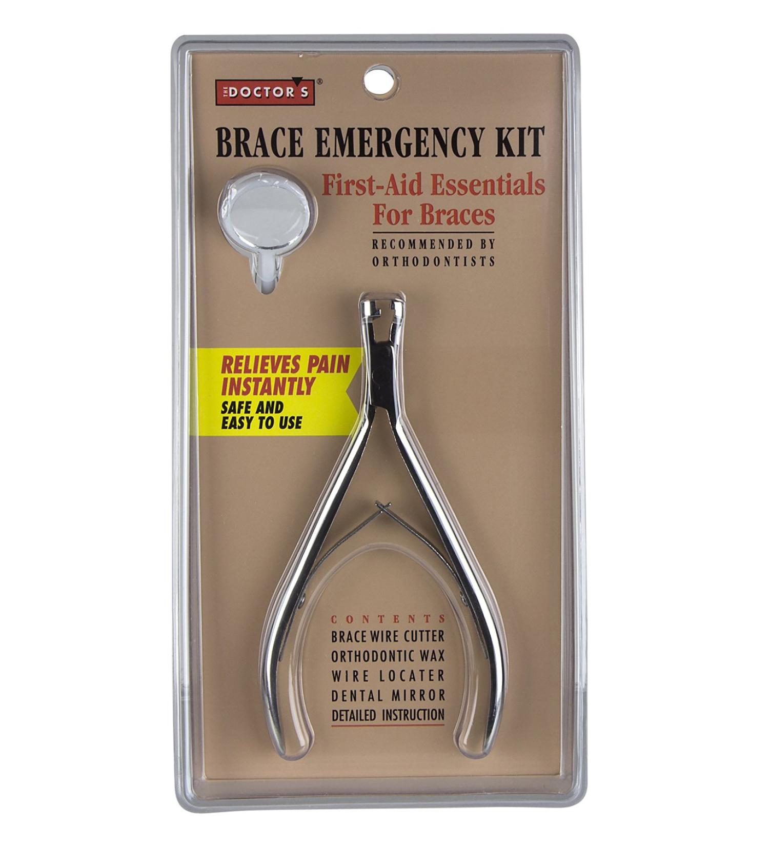 Doctor's Brace Emergency Kit: Essential First Aid for Braces - Buy Online on GoSupps.com