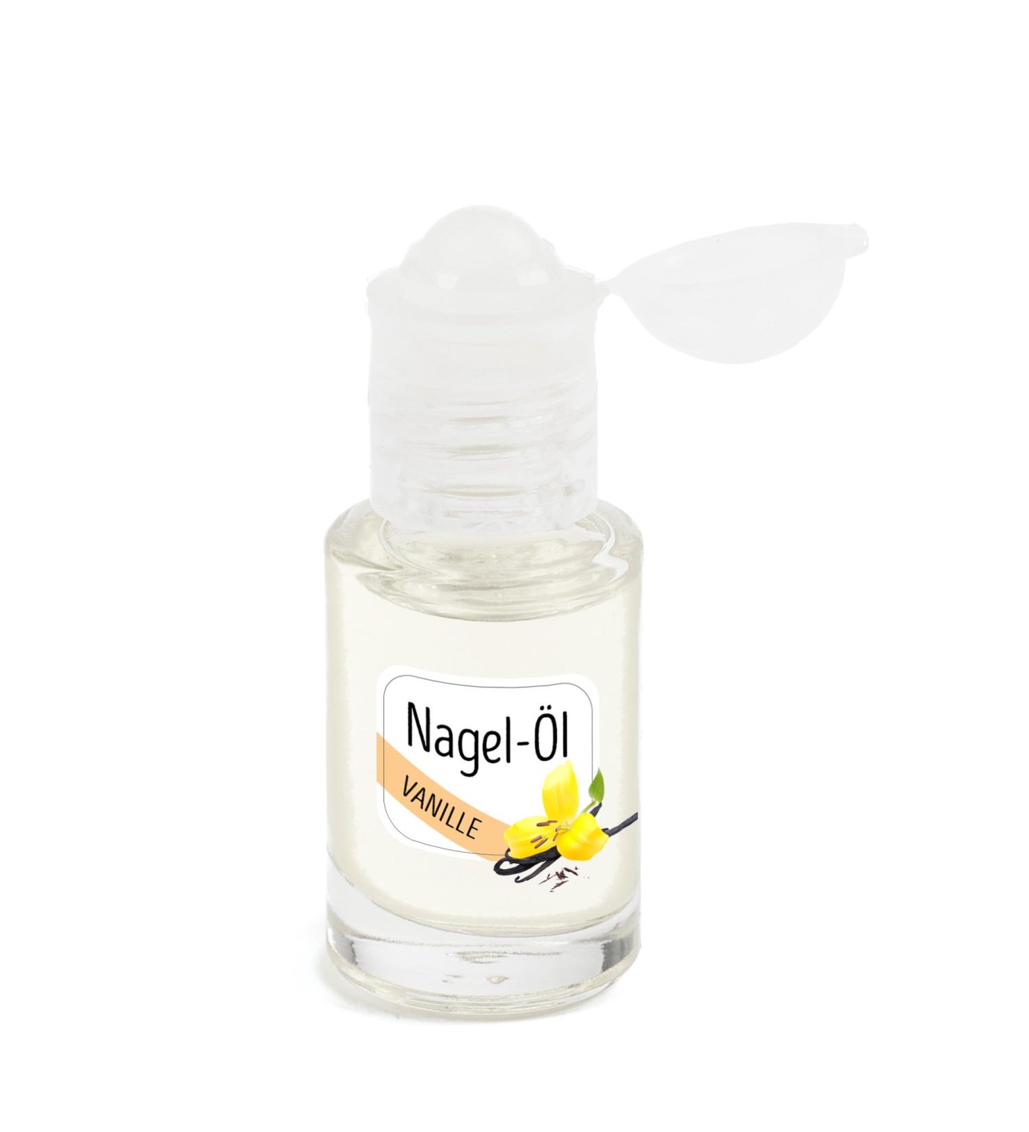 KM-Nails nail oil with vanilla scent in iRoll System 6ml paraffin free