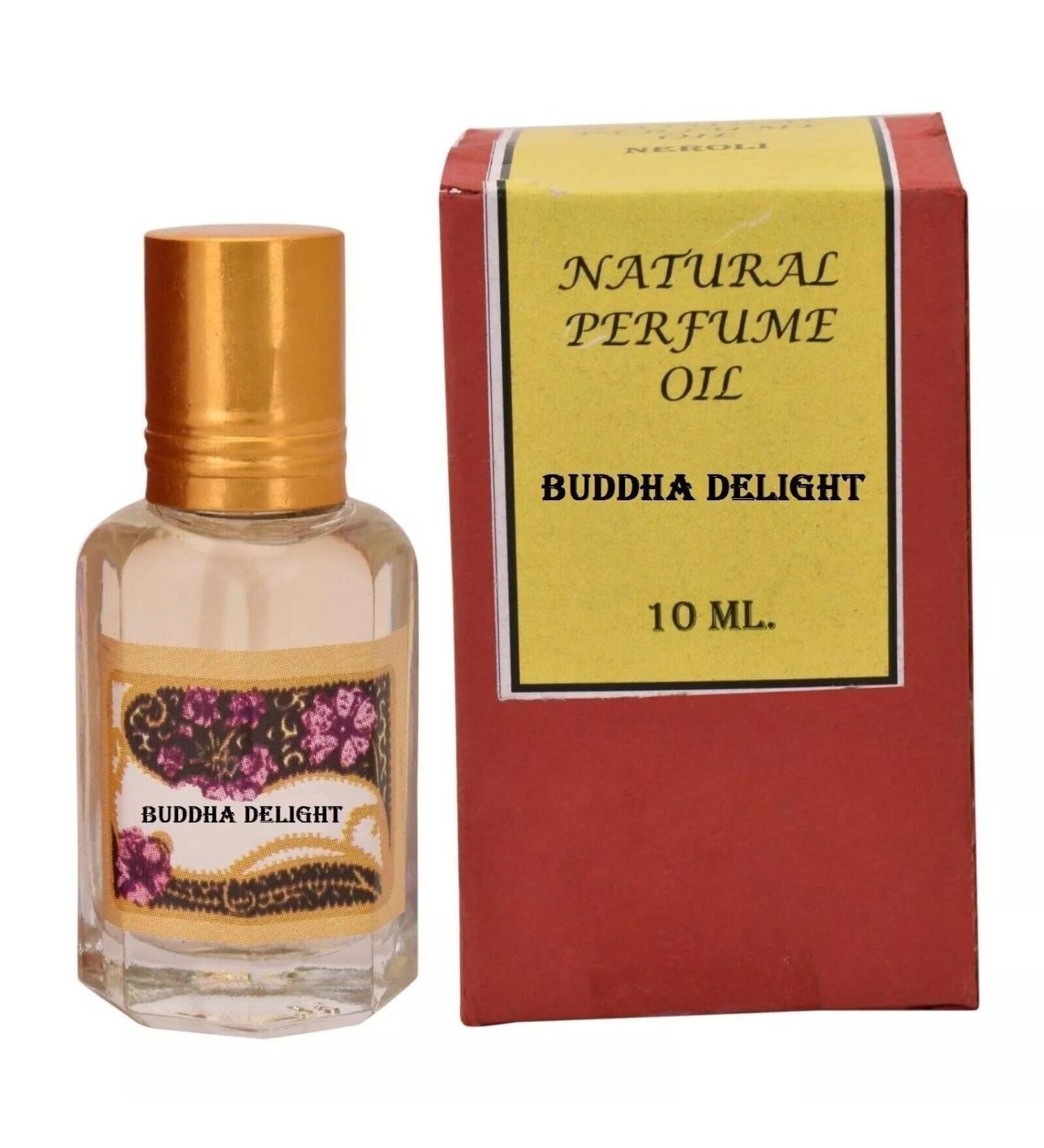 Natural Roll-On Attar Perfume Oil Alcohol Free Long Lasting Buddha Delight Fragrance- 10ml Pack of 1