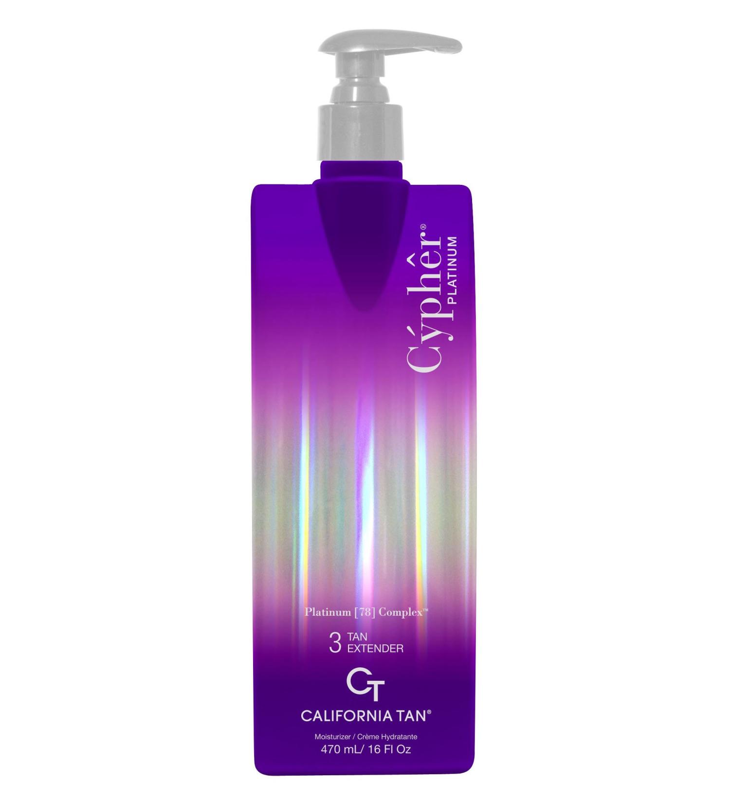 California Tan CYPHER PLATINUM TAN EXTENDER - 16 oz.