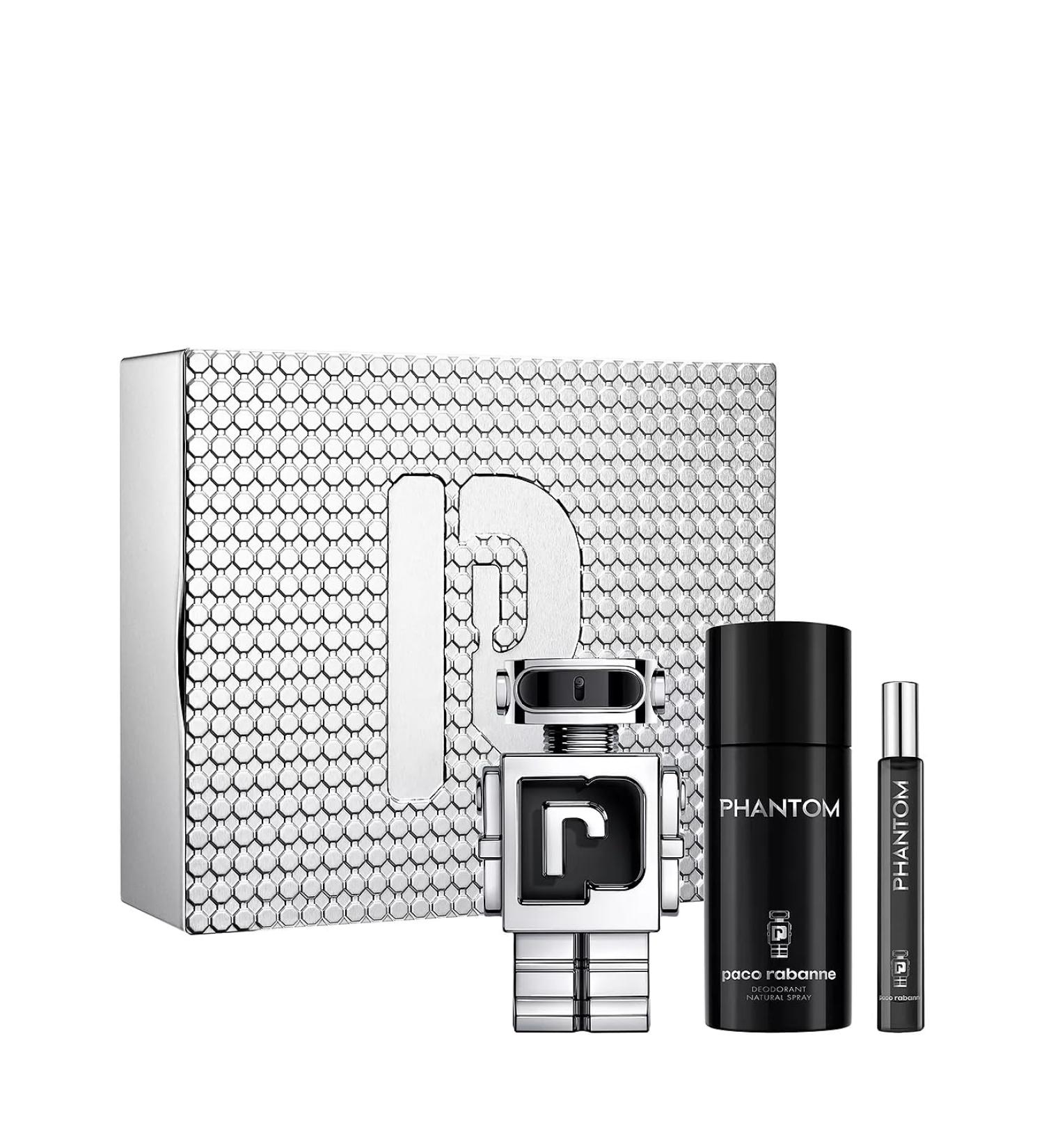 Paco Rabanne Phantom 3-Piece Tin Set for Men 2.94 Fl Oz (Pack of 3) - Buy Online on GoSupps.com