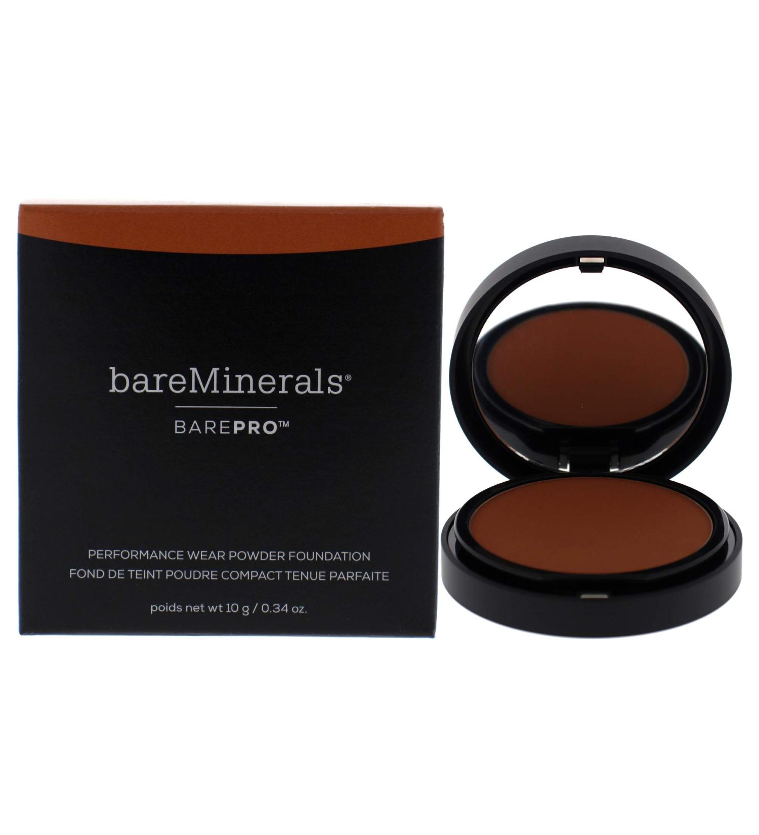 BareMinerals BarePro Performance Wear Powder Foundation - 27 Cappuccino 0.34 oz - Women's Foundation - Buy Online on GoSupps.com