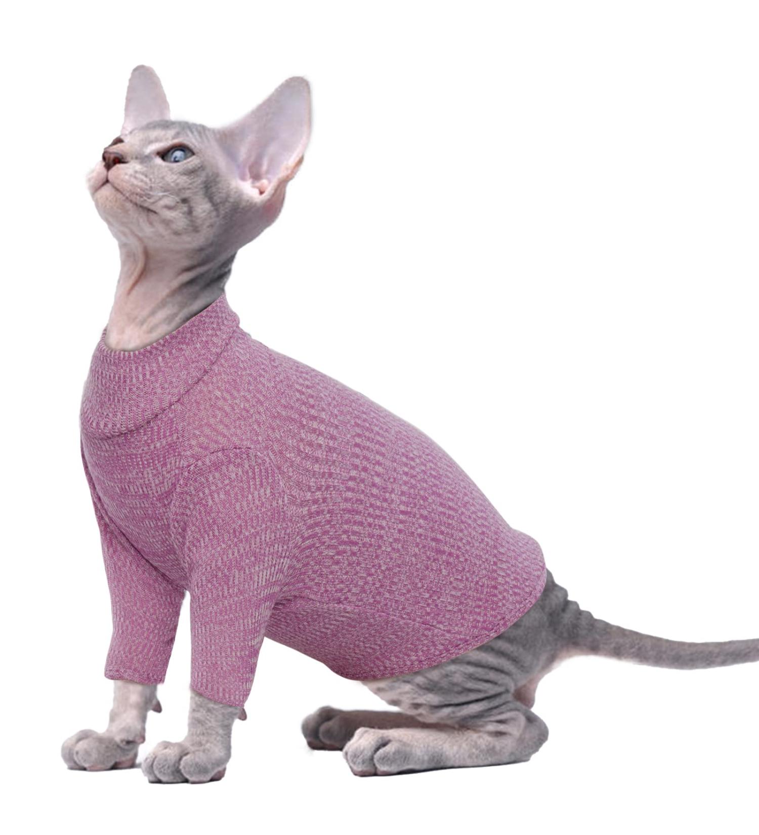 Shop PUMYPOREITY Cat Clothes for Sphynx & Hairless Cats - XS Red Outfit for Post-Op Comfort - Buy Online on GoSupps.com